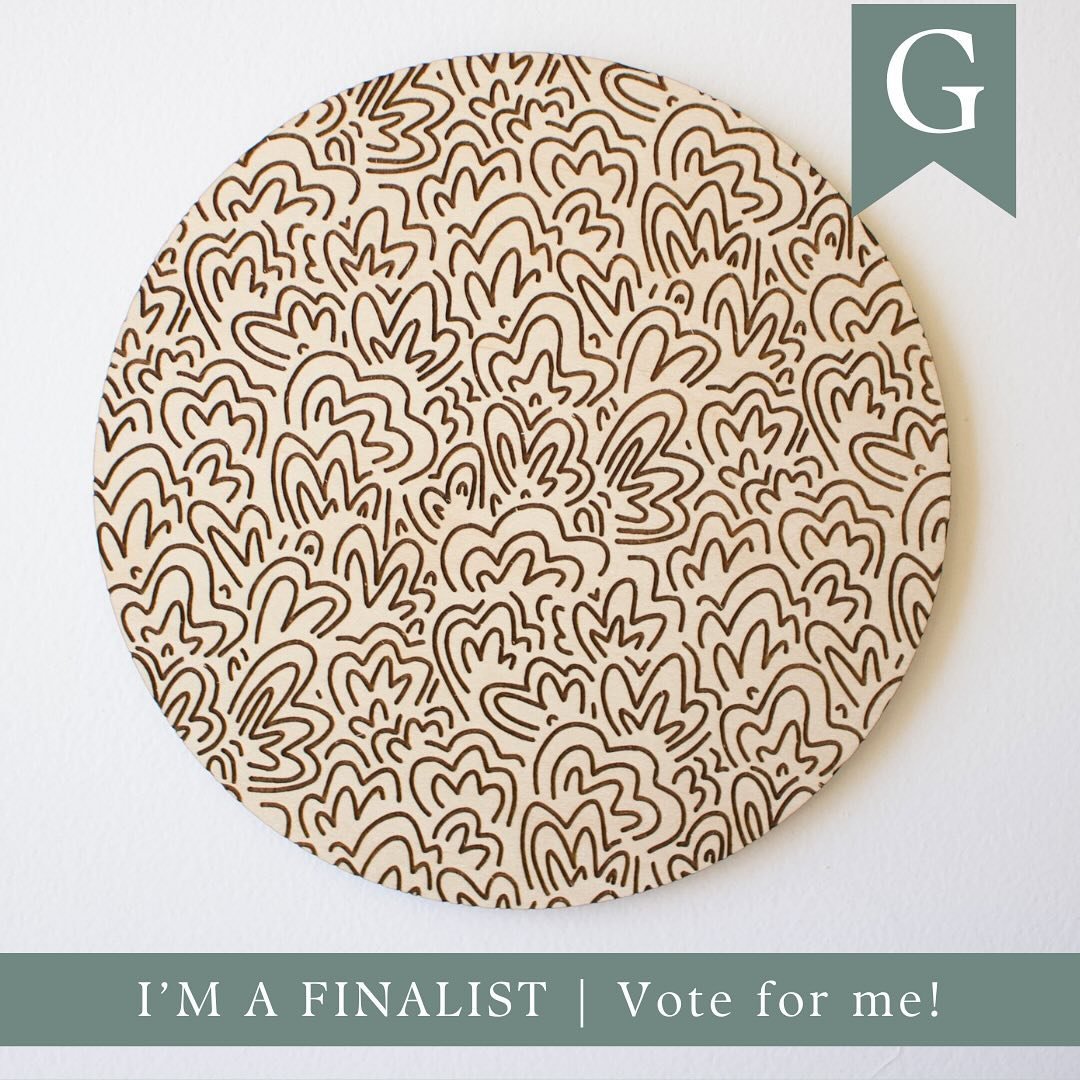 I&rsquo;m a finalist!!! You can vote for me by commenting &ldquo;G&rdquo; on @bela.collective&rsquo;s post about the Art For Lasers Contest!! There&rsquo;s a kids and classics categories, so you technically get two votes!

It would be so cool to see 