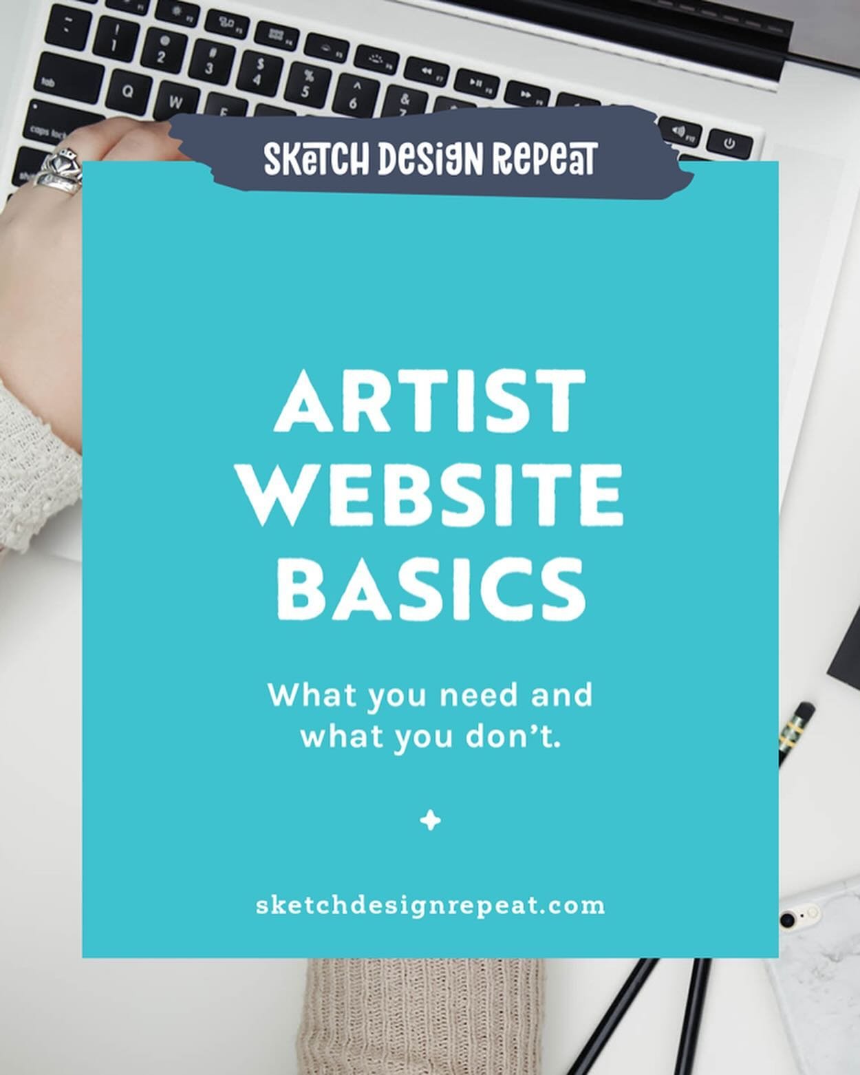 Things have been so crazy here I totally forgot ~ I&rsquo;ve got a new blog post live on @sketchdesignrepeat!! If you&rsquo;re a surface pattern designer or artist and have been dragging your feet on your website, here&rsquo;s what you need, and what