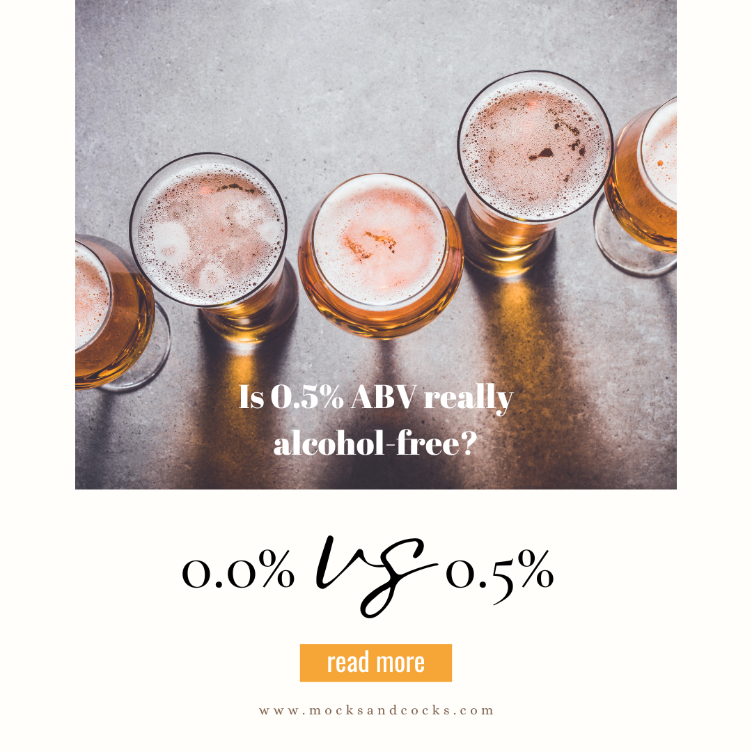 Zero.Zero ABV vs Zero.Five ABV