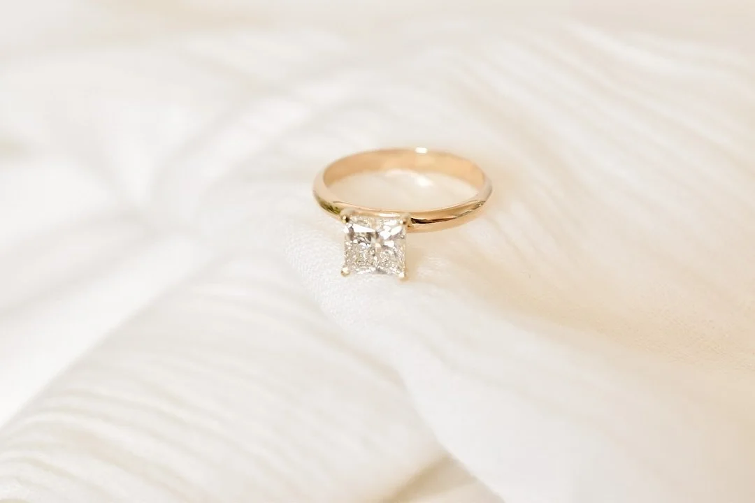 B E S P O K E || 💍 One of a kind custom pieces is something I just love doing. Last year I had the great honour of creating this custom engagement ring for a lovely couple. This was actually the last piece I made at end of 2024 whilst in my 3rd trim