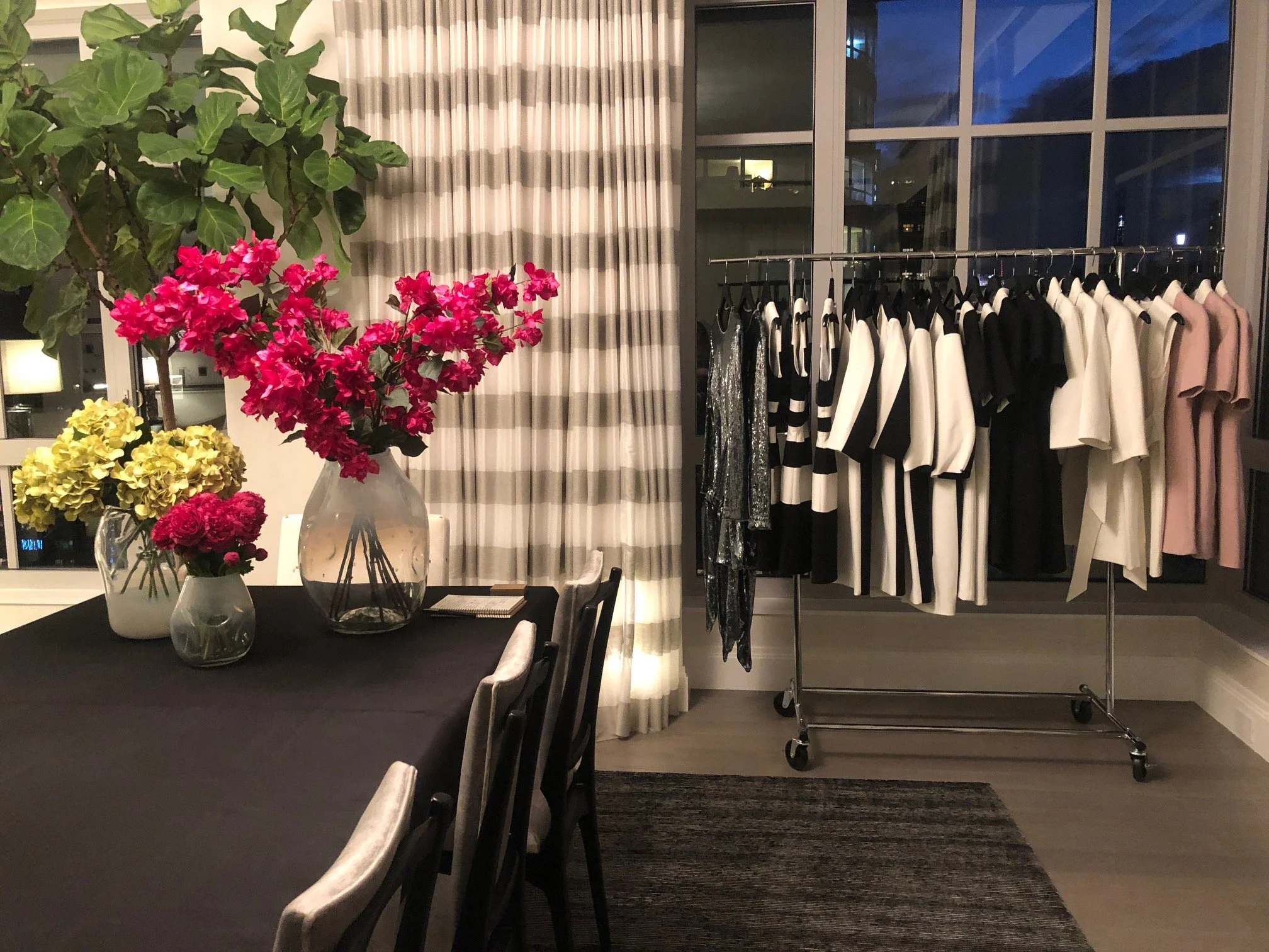 Toccin's latest collection, displayed @ The Kent. Image credit: @Noise