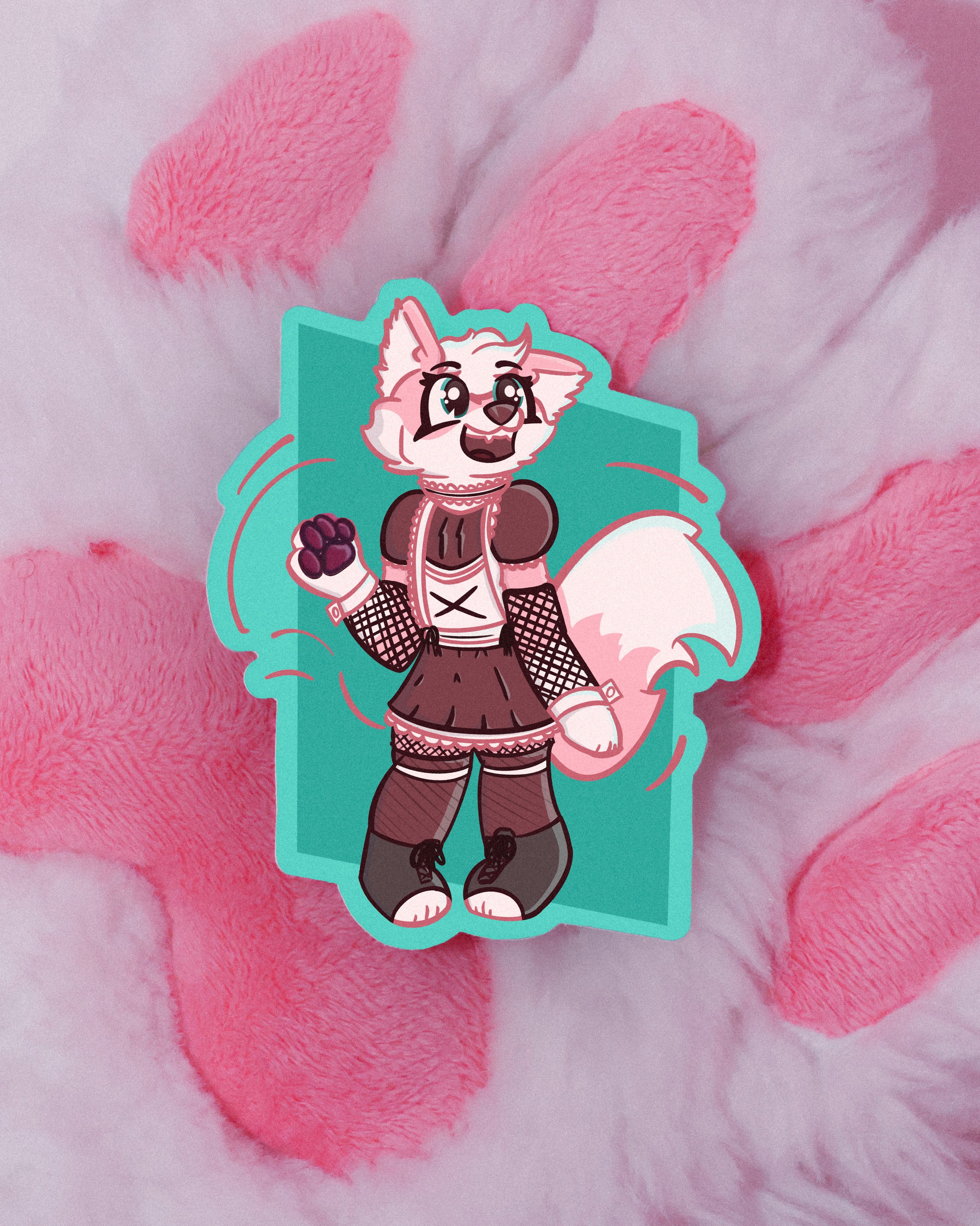 Blossom maid sticker