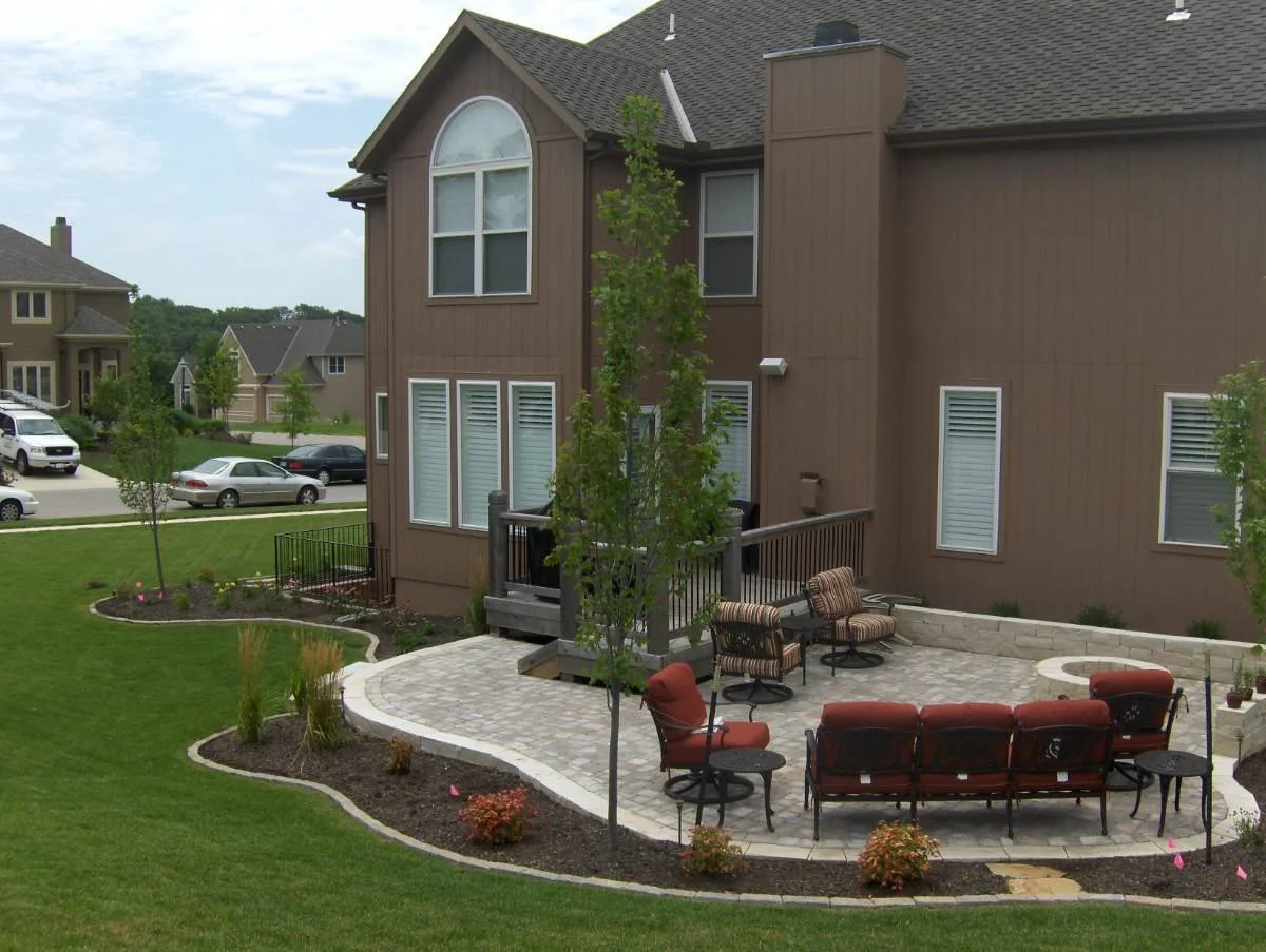 Paver patio in Kearney, MO