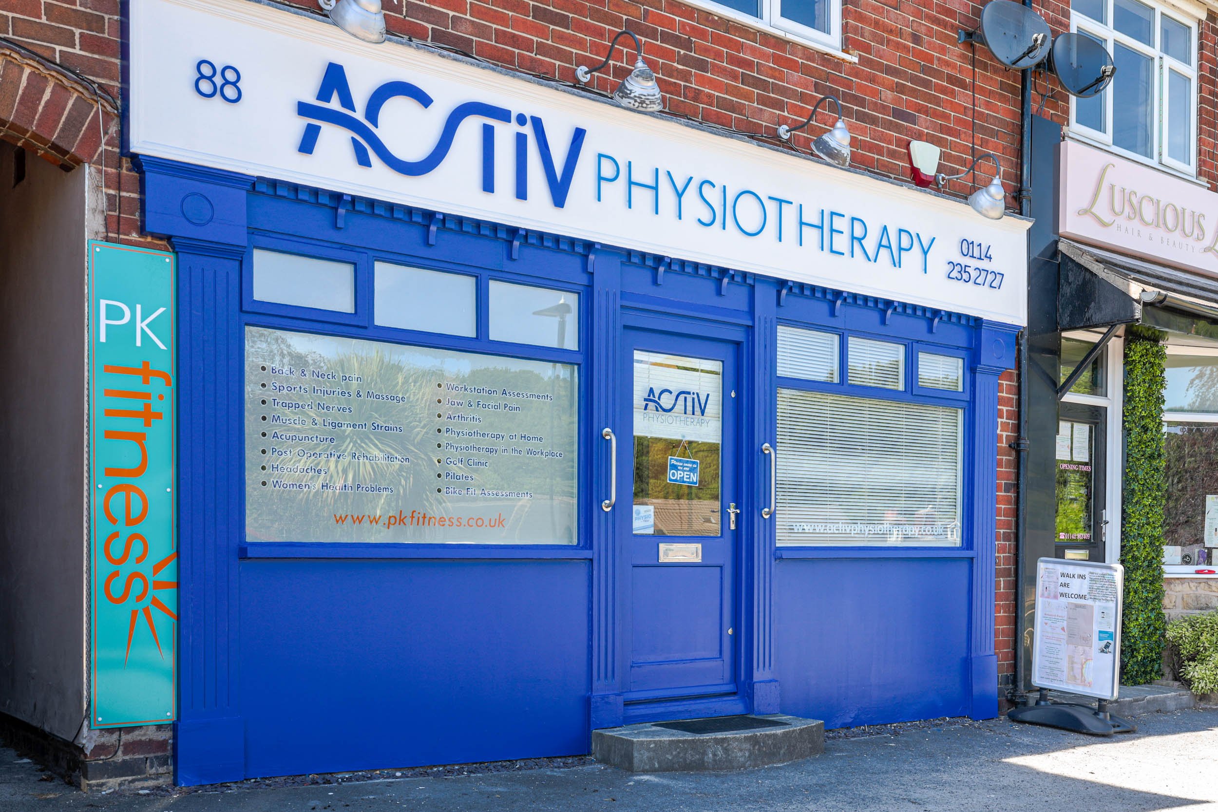 Activ Physiotherapy clinic in Totley, Sheffield 