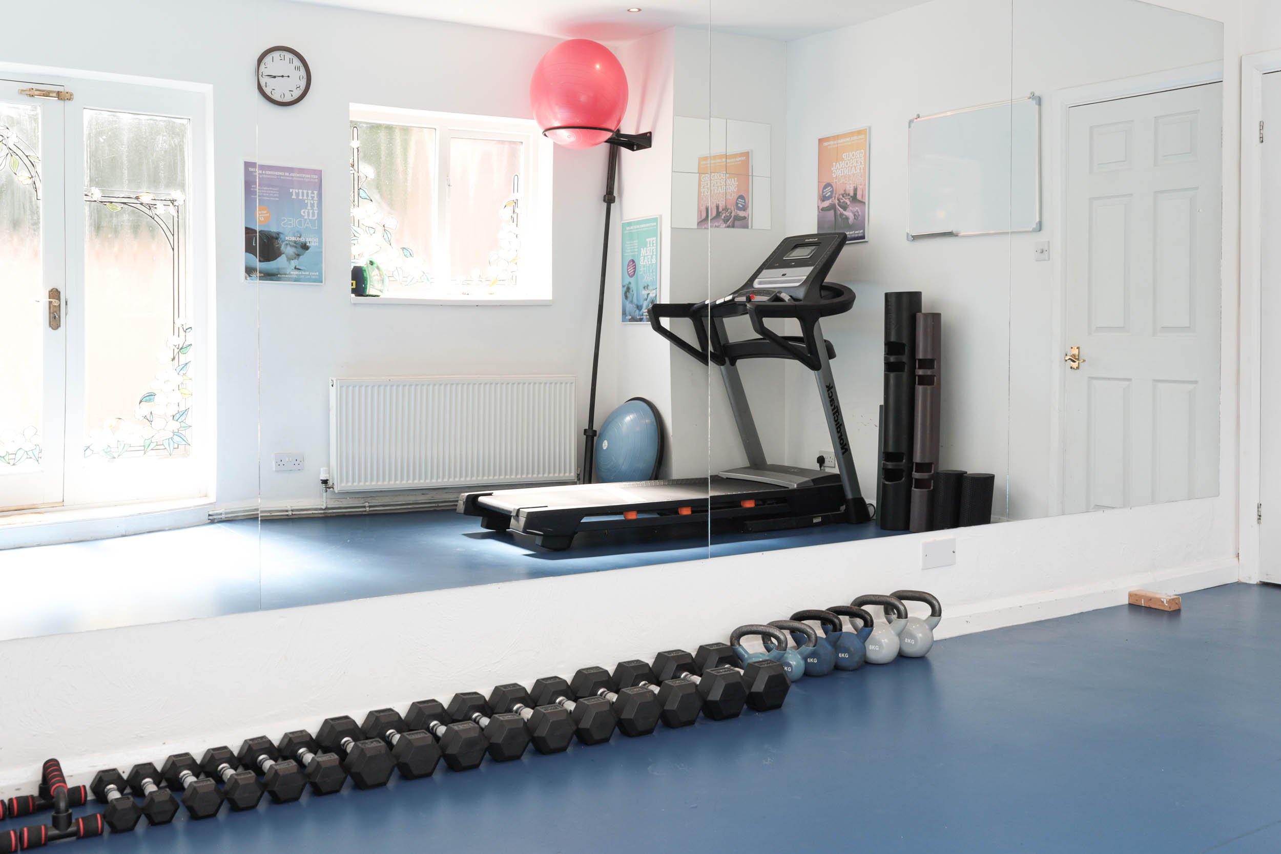 Activ Physiotherapy in Totley, Sheffield has a dedicated gym for rehabilitation 