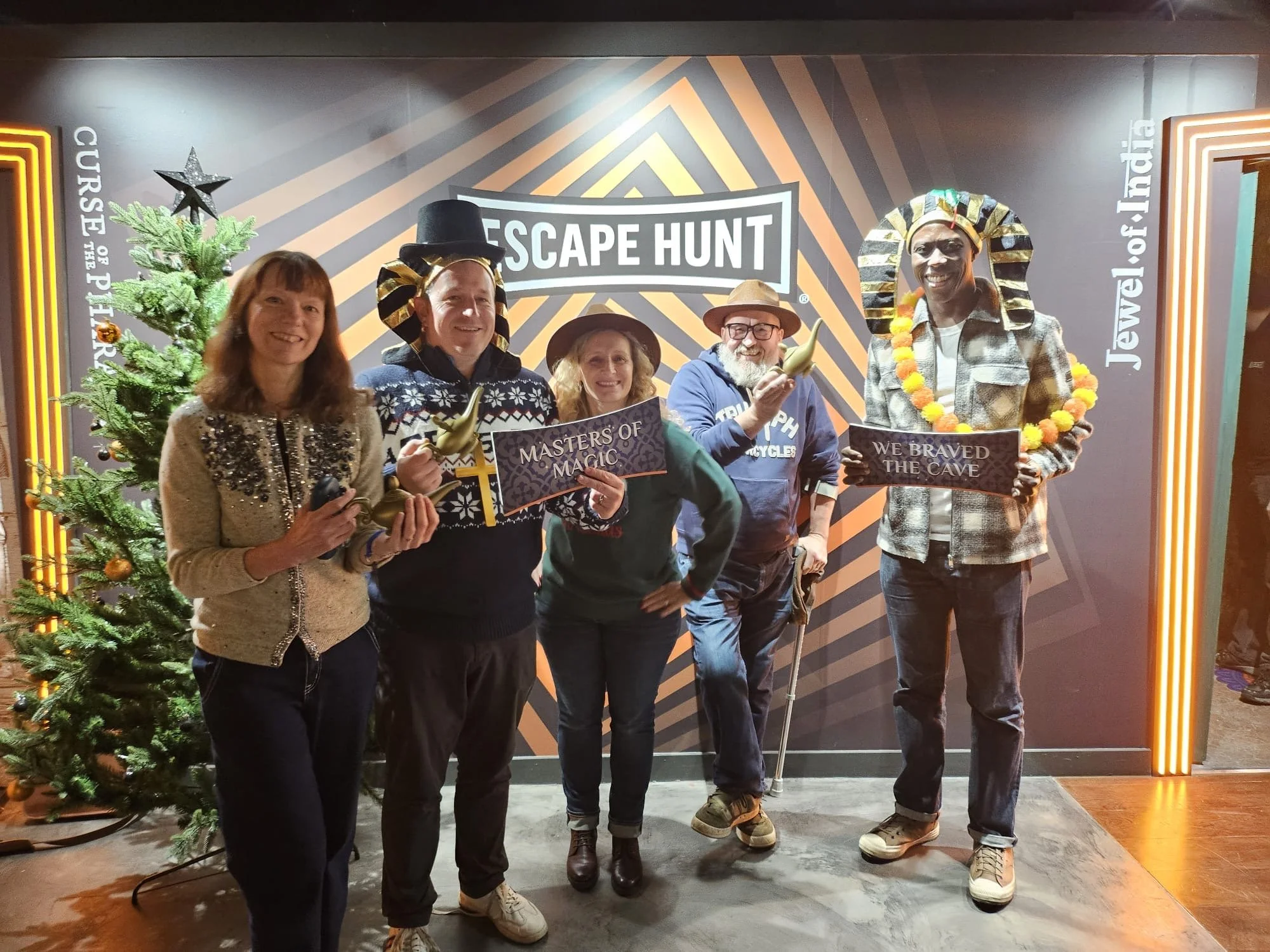 christmas escape room fun in sheffield
