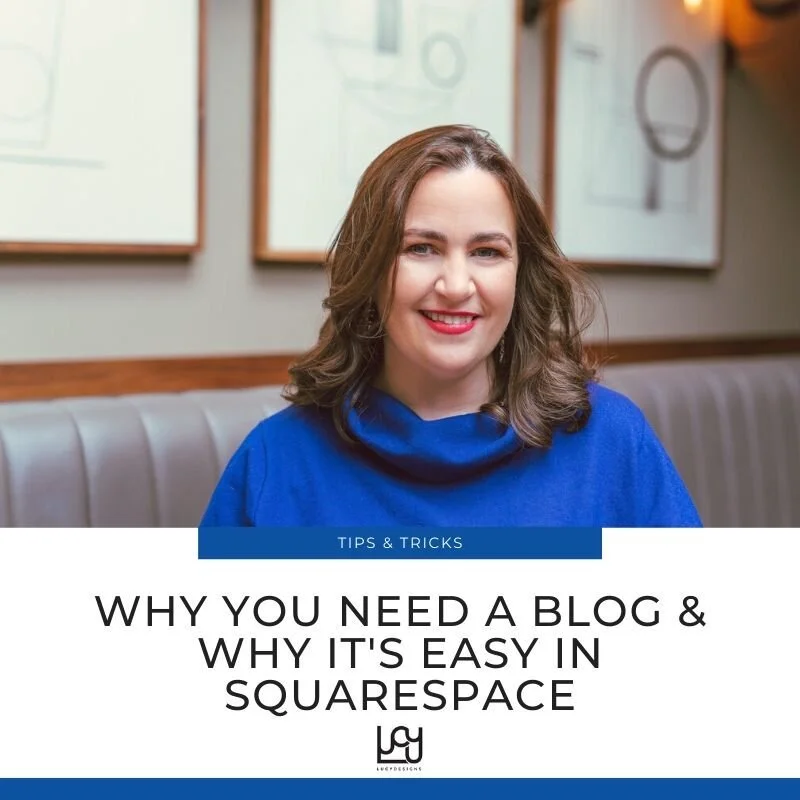 Why you need a blog and why it's easy with Squarespace