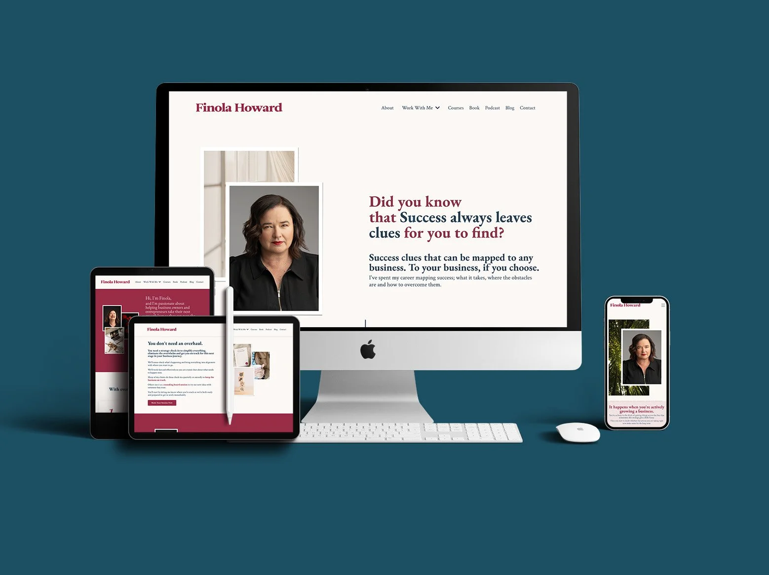 Kajabi website design Dublin for marketing coach