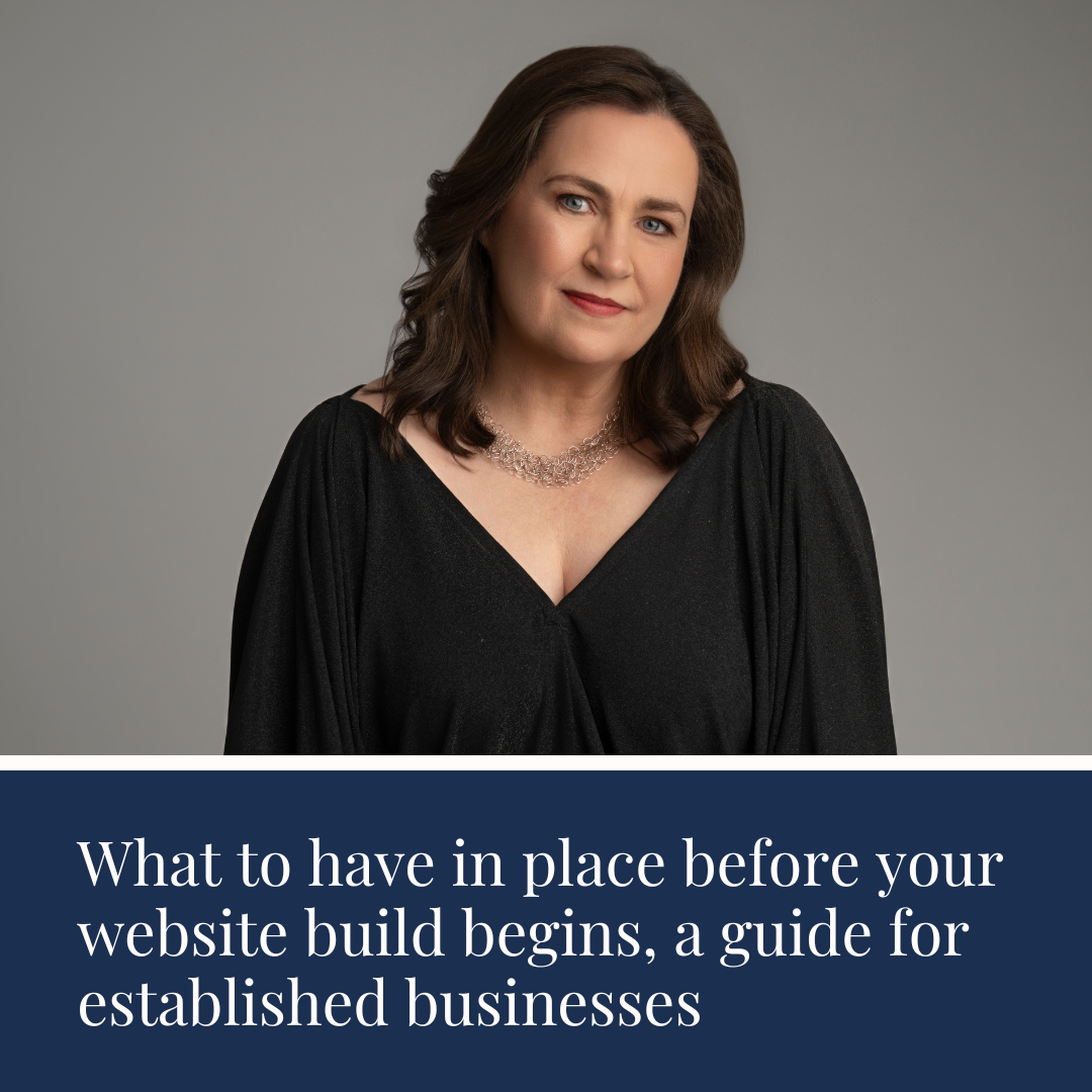 What to have in place before your website build begins, a guide for established businesses