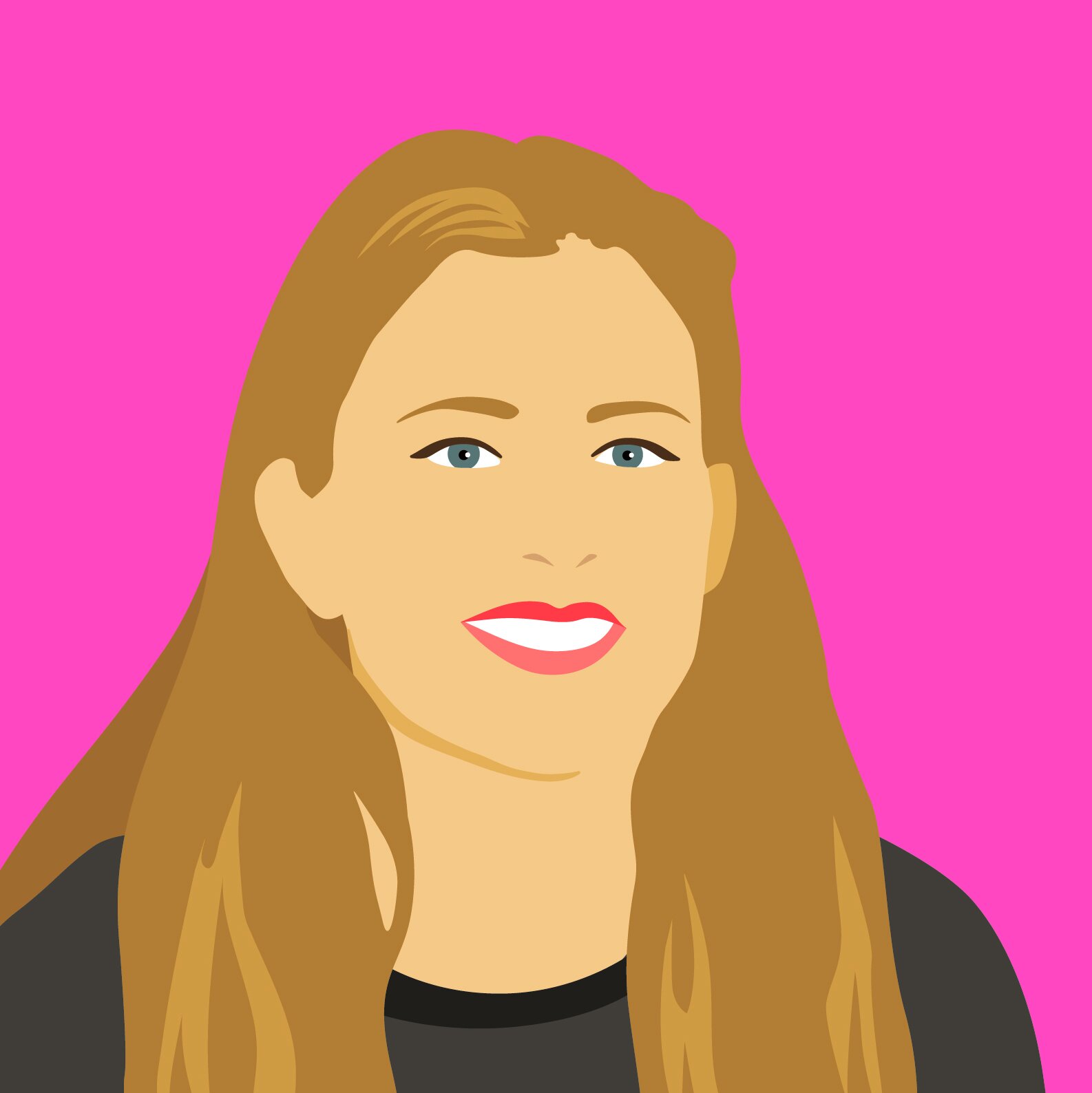 Illustration of Clare Gilbert
