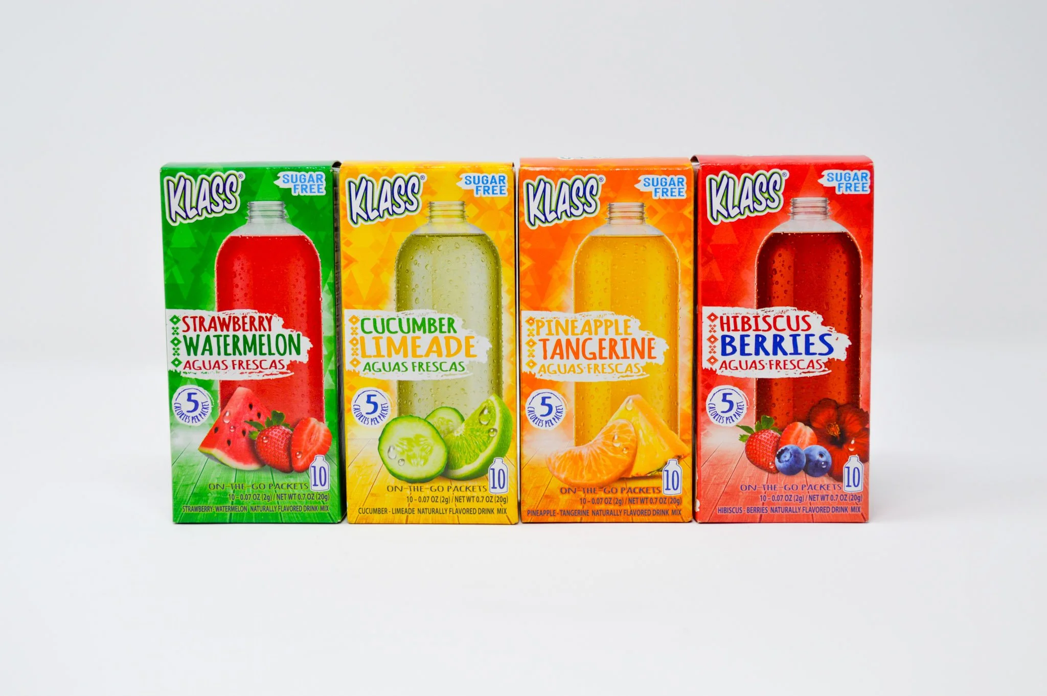 Klass Aguas Frescas Variety Pack - Sugar-Free Drink Mix