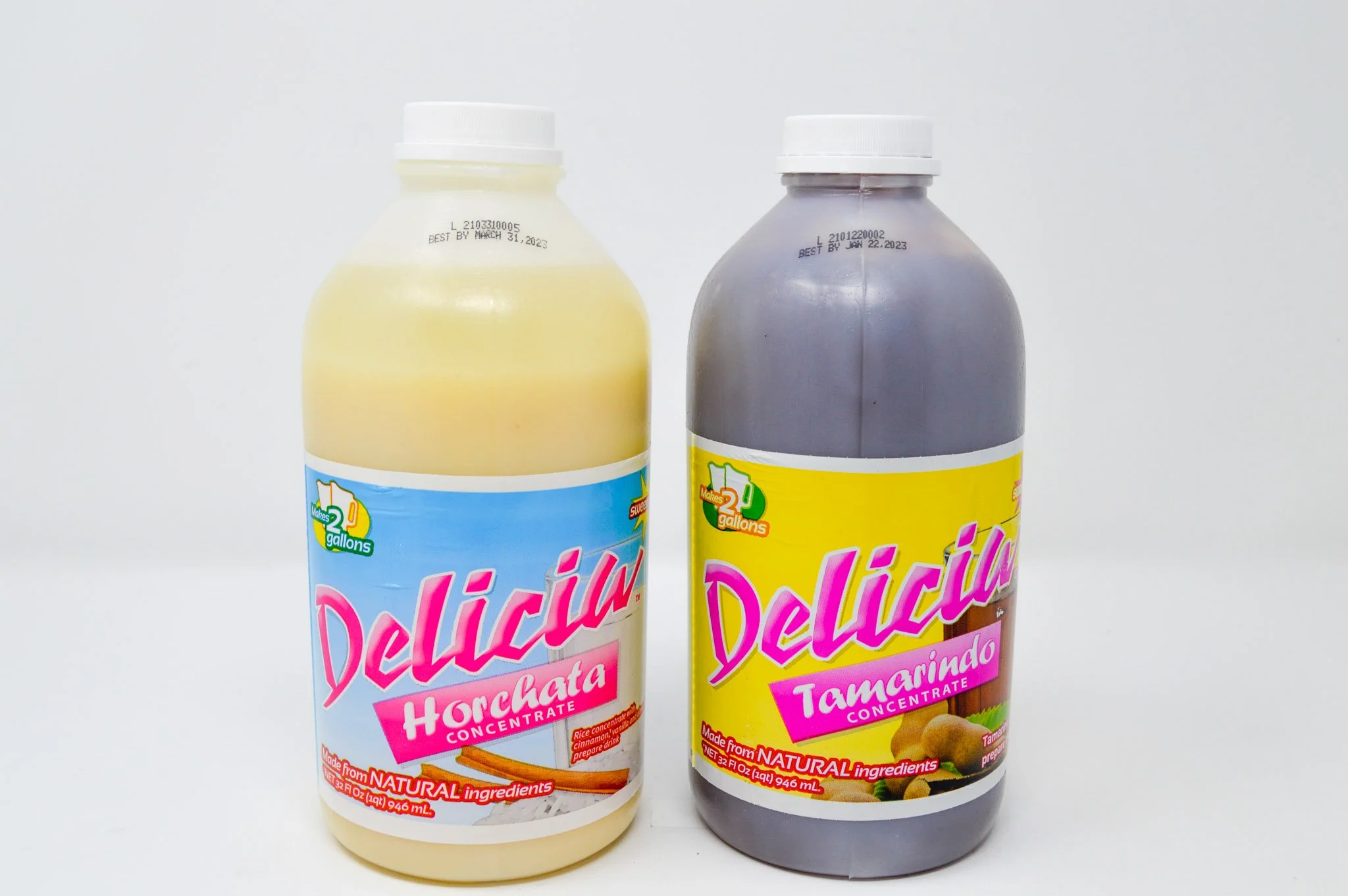 Delicia Horchata & Tamarindo Concentrate