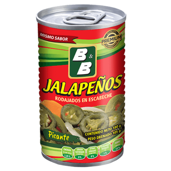 B&B Jalapeno picante 48/6.35 o