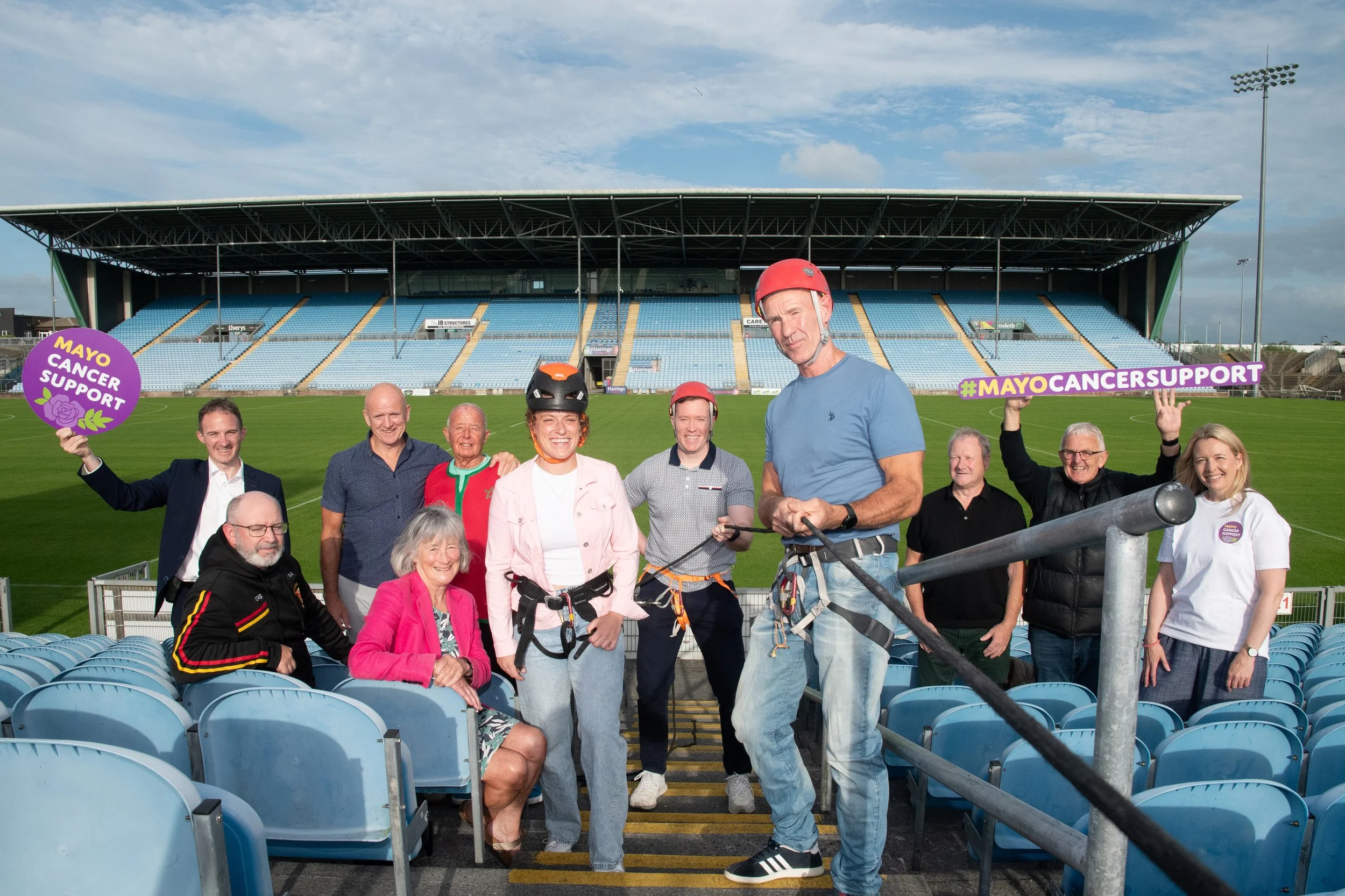 Croke Park abseil smashes €100k goal