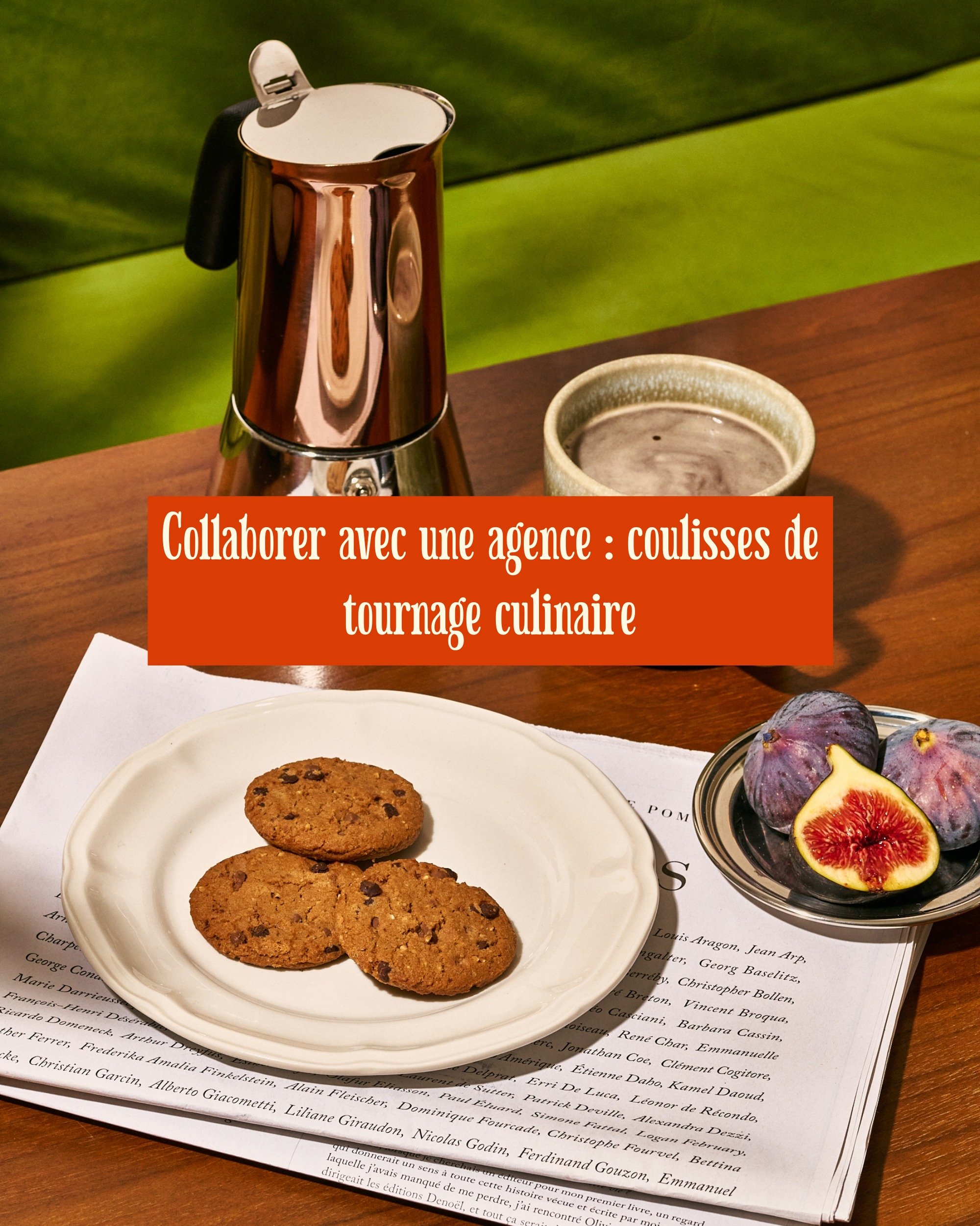 Collaborer avec une agence : coulisses de tournage culinaire 