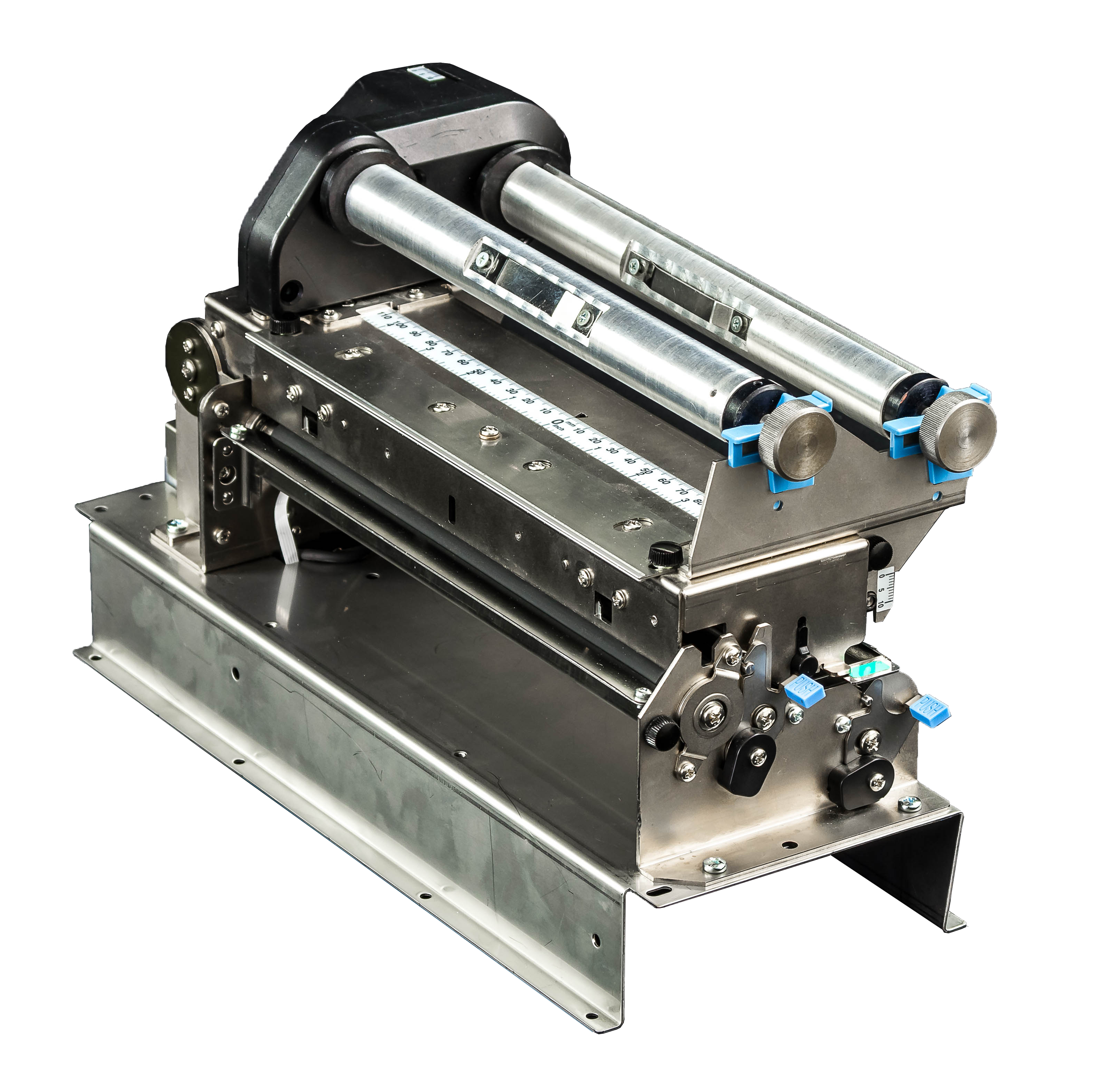 Microplex PM-T8 Print Module showing how it consists of various print modules.