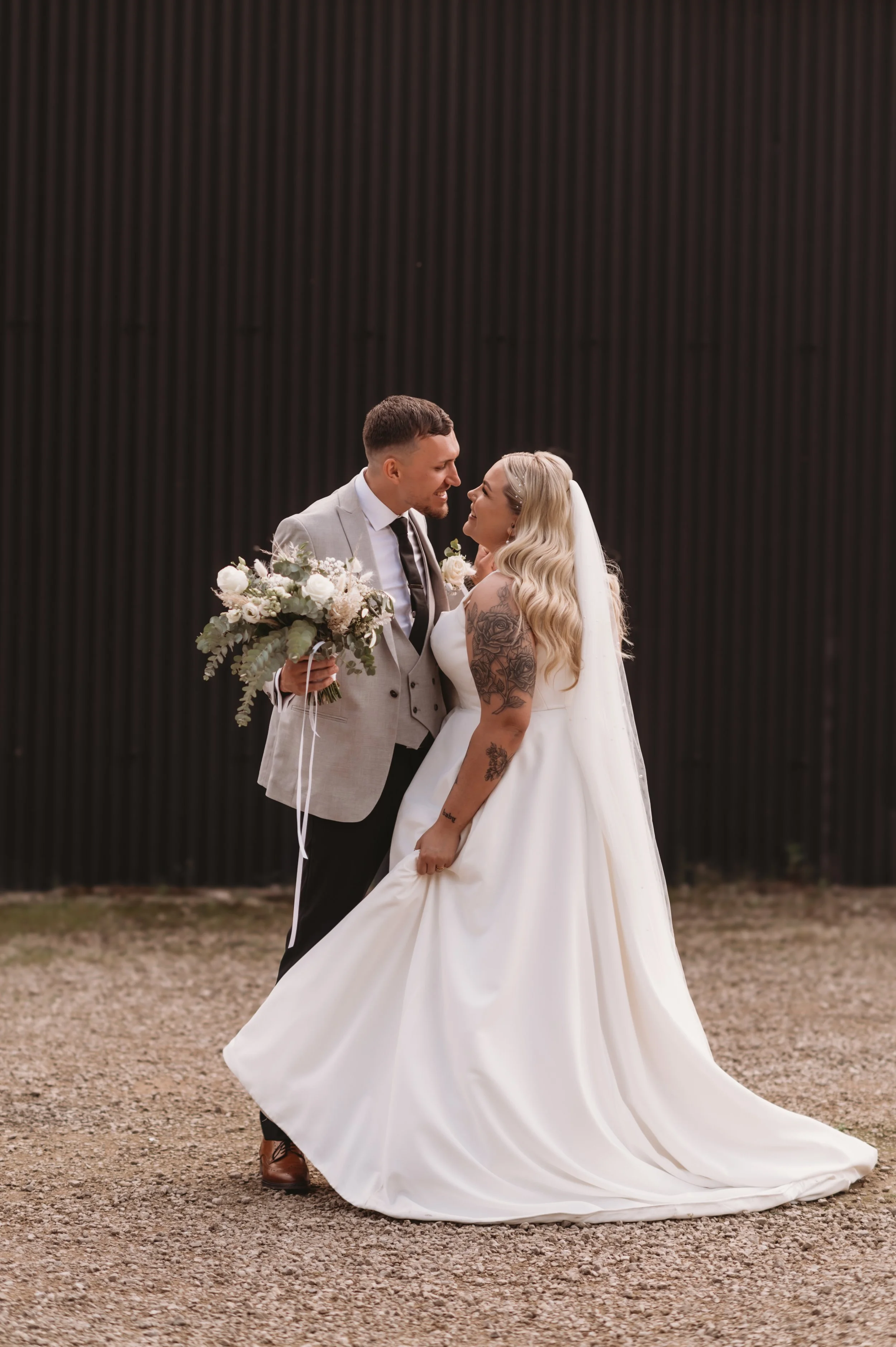 Real Wedding: Kira &amp; Dan at Donington Park Farmhouse&nbsp;