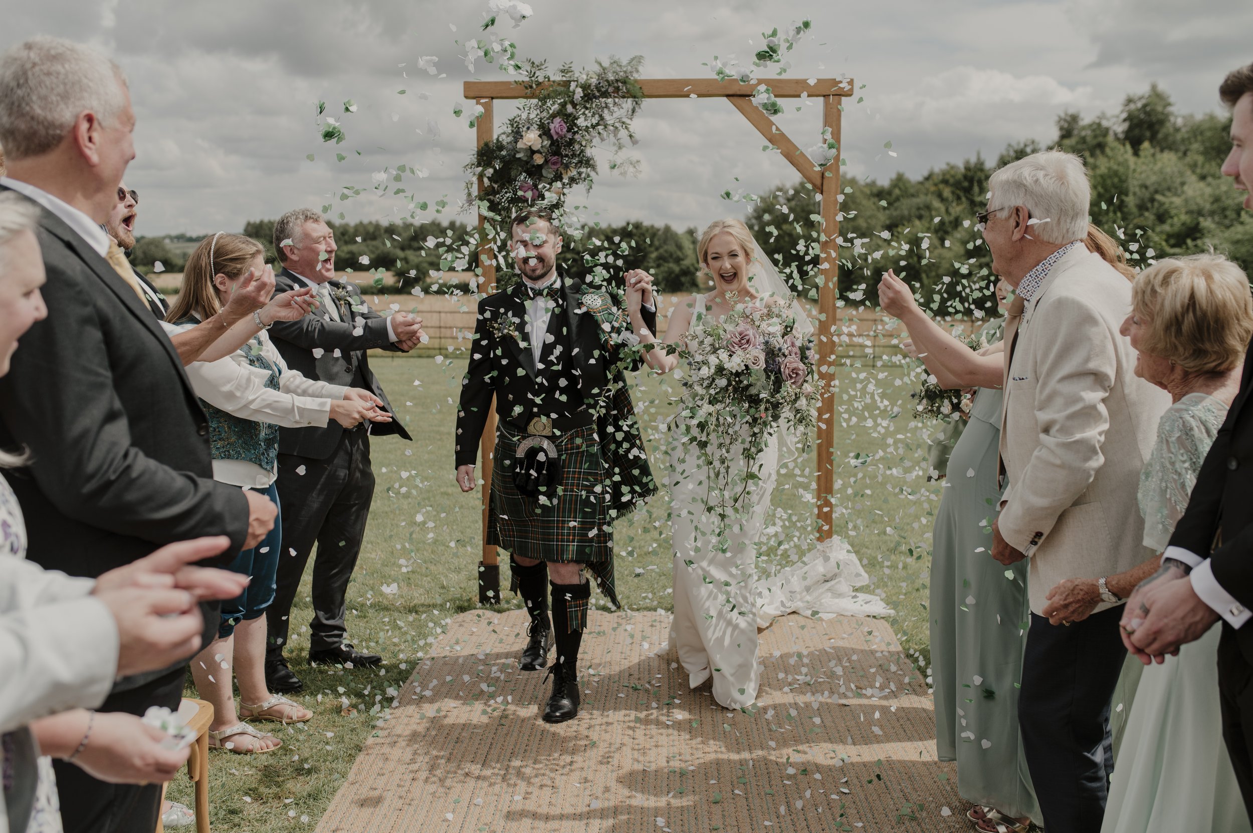 Real Wedding: Emma &amp; Ash at Stretton Manor Barn&nbsp;