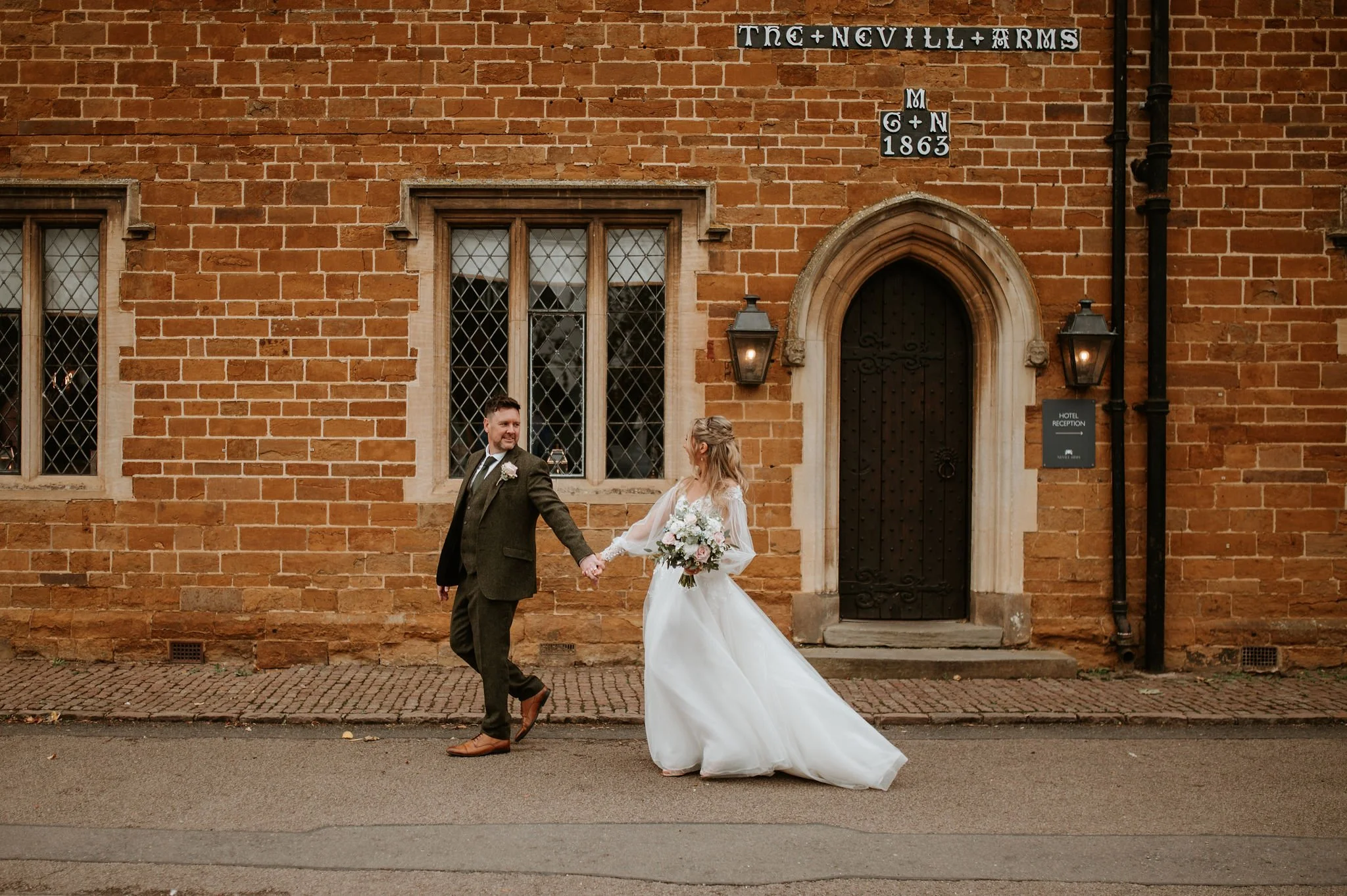 Abby &amp; Adam's Intimate Pub Wedding at The Nevill Arms, Medbourne