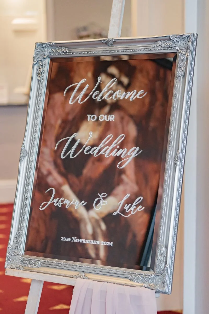 wedding welcome sign sparkle event styling.jpg