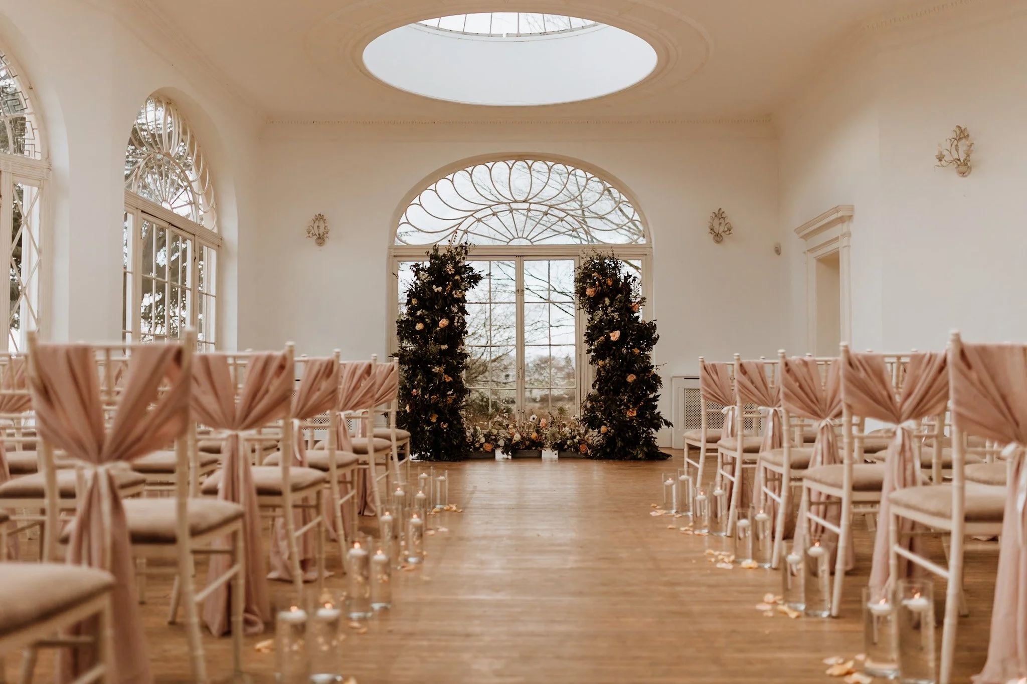 barton hall wedding ceremony sparkle event styling.jpg