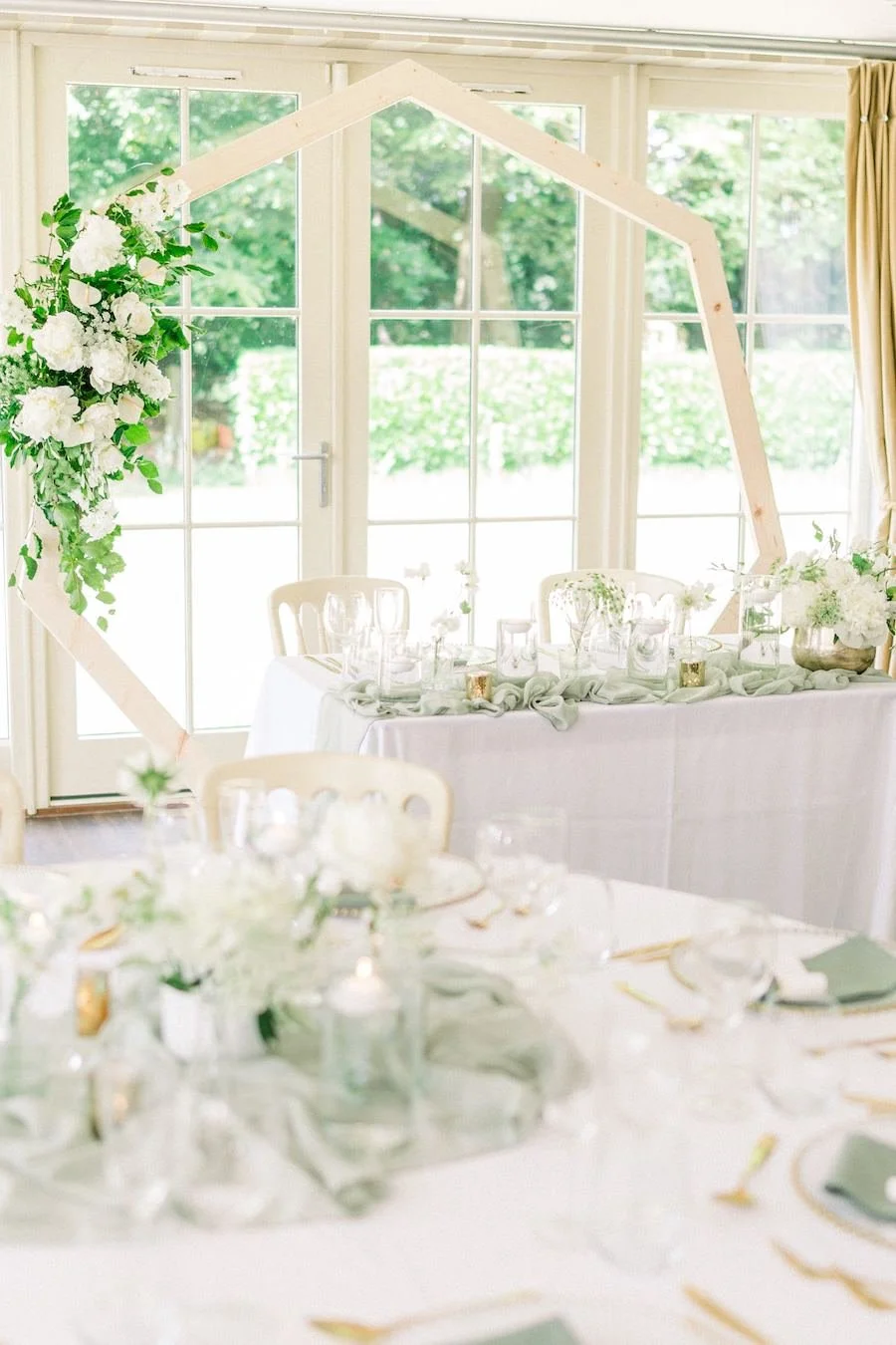 Wedding Styling for Wedding Breakfast at Kelham House