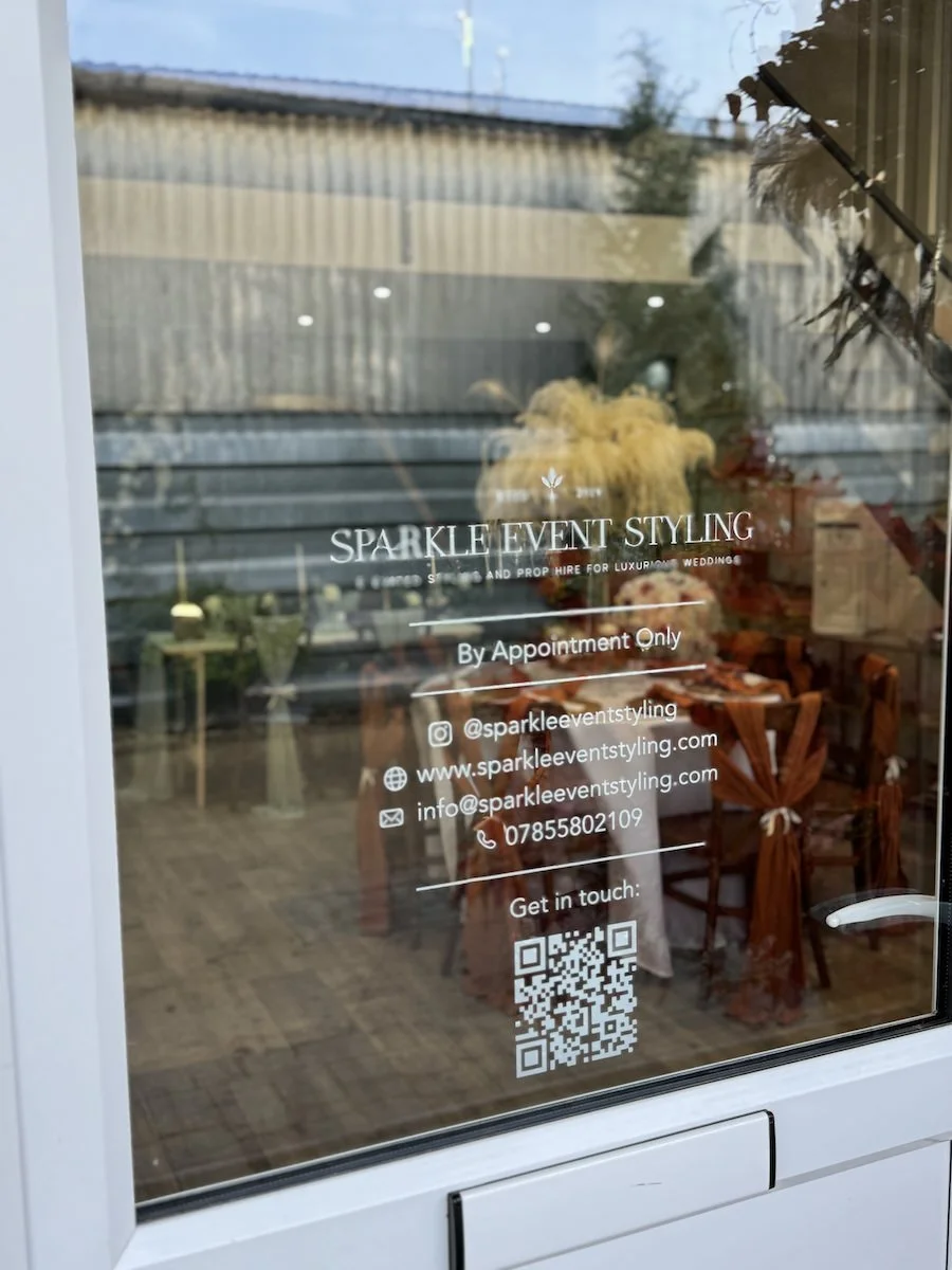 Door to our Leicestershire Show Room.