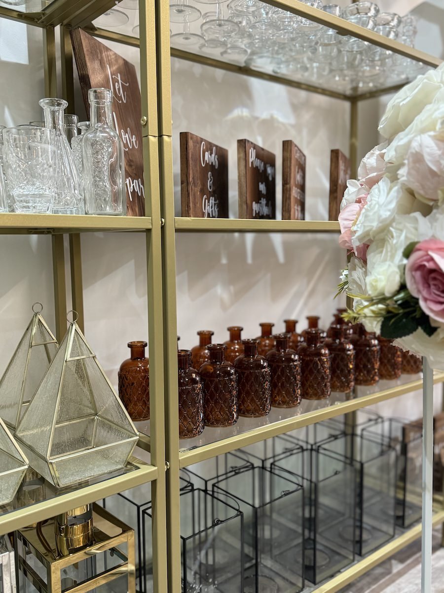 Props at our Leicestershire Show Room.