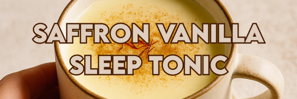 Saffron Vanilla Sleep Tonic