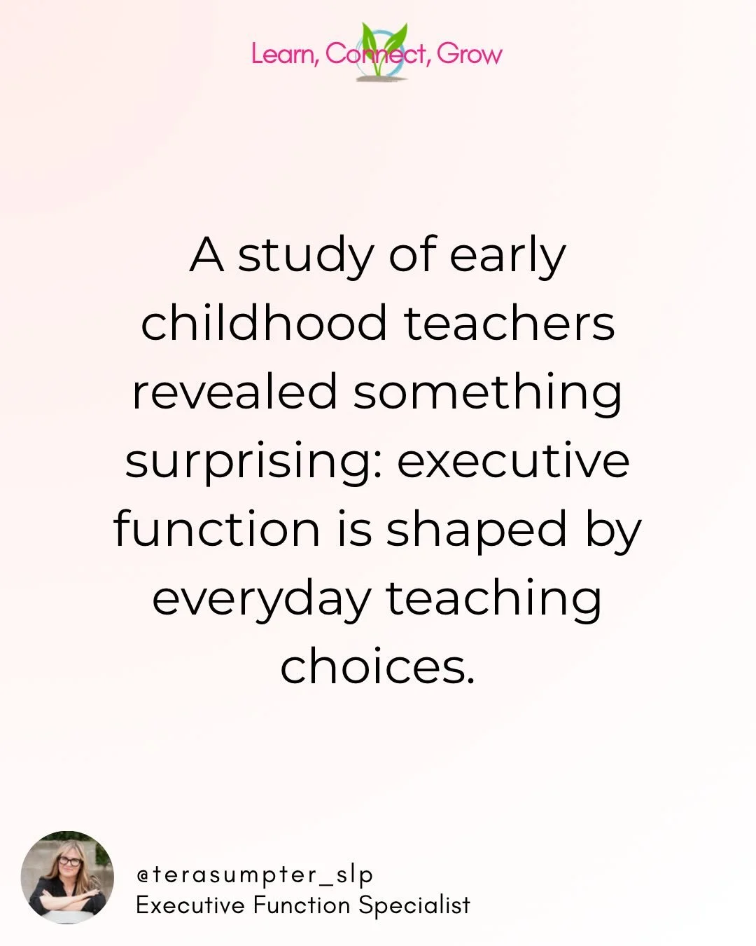 📣 EXCITING ANNOUNCEMENT ON THE LAST SLIDES! 📣

Behind every routine, transition, and classroom moment, something bigger is happening. Children are building the foundations of executive function. 

This research from a group of education researchers