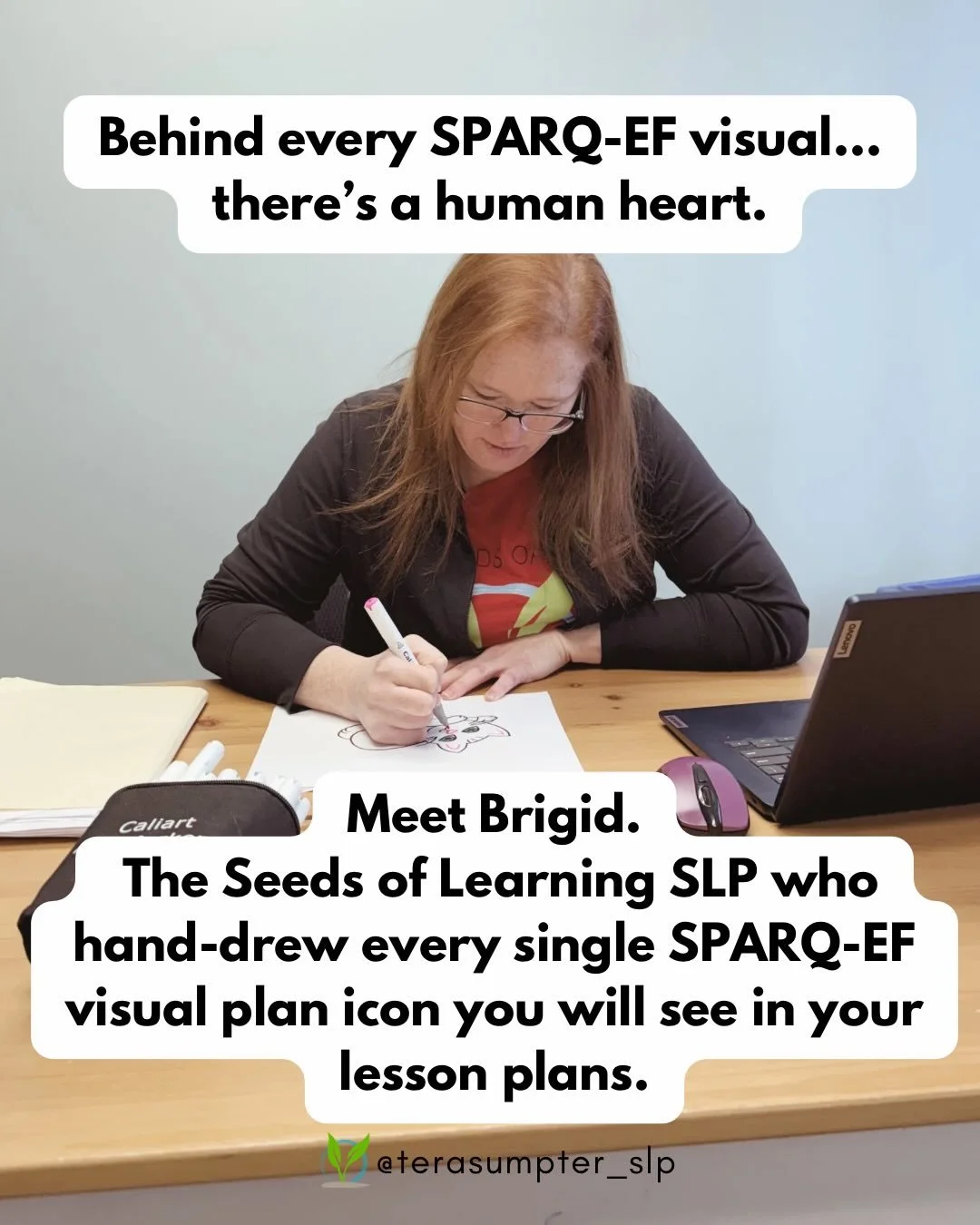 Some of the most powerful learning tools start with a pencil, a blank page, and someone who truly understands kids. 

We are endlessly grateful for Brigid and the intention behind every SPARQ-EF visual.

SPARQ-EF comes out next week!!

Comment &ldquo