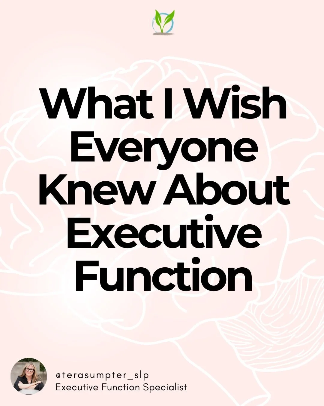 First executive function, then learning. 

👉 For a free article on four ways to support executive function in our students, comment &ldquo;A3&rdquo; and I&rsquo;ll DM you the link.