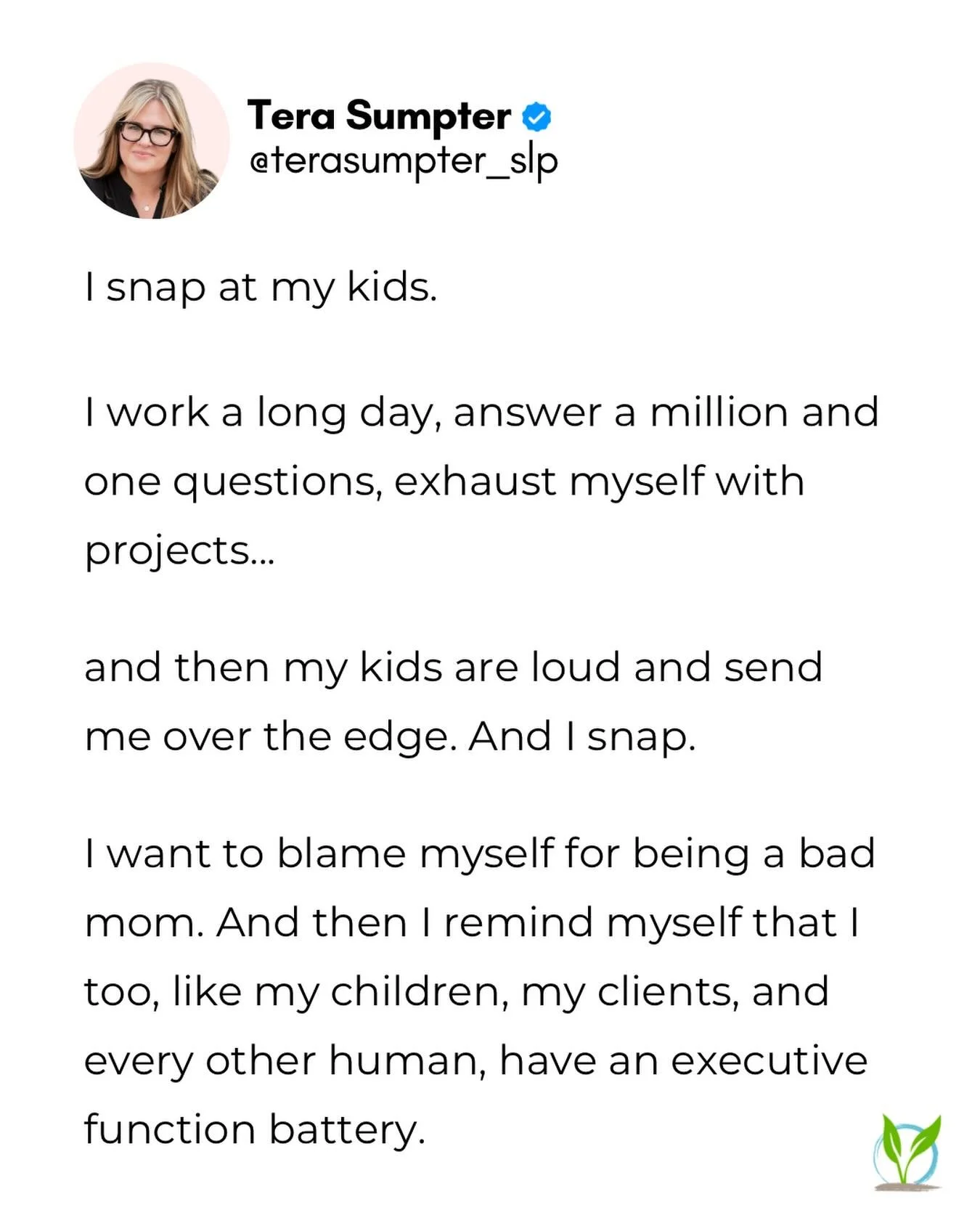 I snap at my kids.

I&rsquo;m not proud of it. But I&rsquo;m not perfect. 

After a long day of decisions&hellip;
questions&hellip;
problem solving&hellip;
holding it all together&hellip;

my brain is done.

And then the noise hits.
The chaos.
The &l