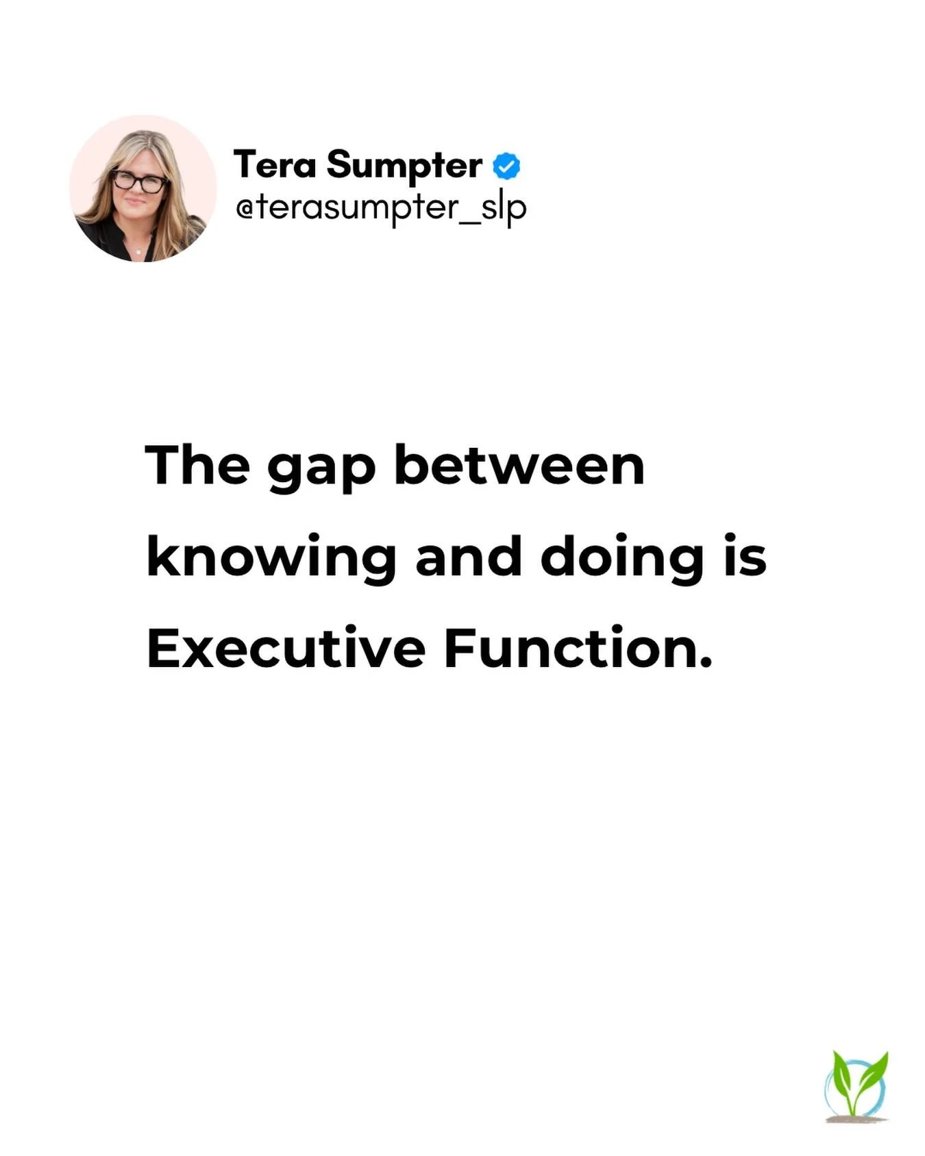 The gap between knowing and doing is Executive Function.

You&rsquo;ll see it in the student who can answer questions out loud&hellip; but can&rsquo;t start the worksheet.

The one who understands the concept&hellip; but can&rsquo;t organize their th