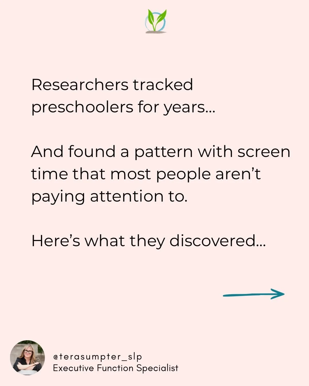 We tend to think about screen time like a moment:

&ldquo;How much did they have today?&rdquo;

&ldquo;Was it too much this week?&rdquo;

But this research points to something bigger&hellip;

It&rsquo;s not just the amount.
It&rsquo;s the pattern ove