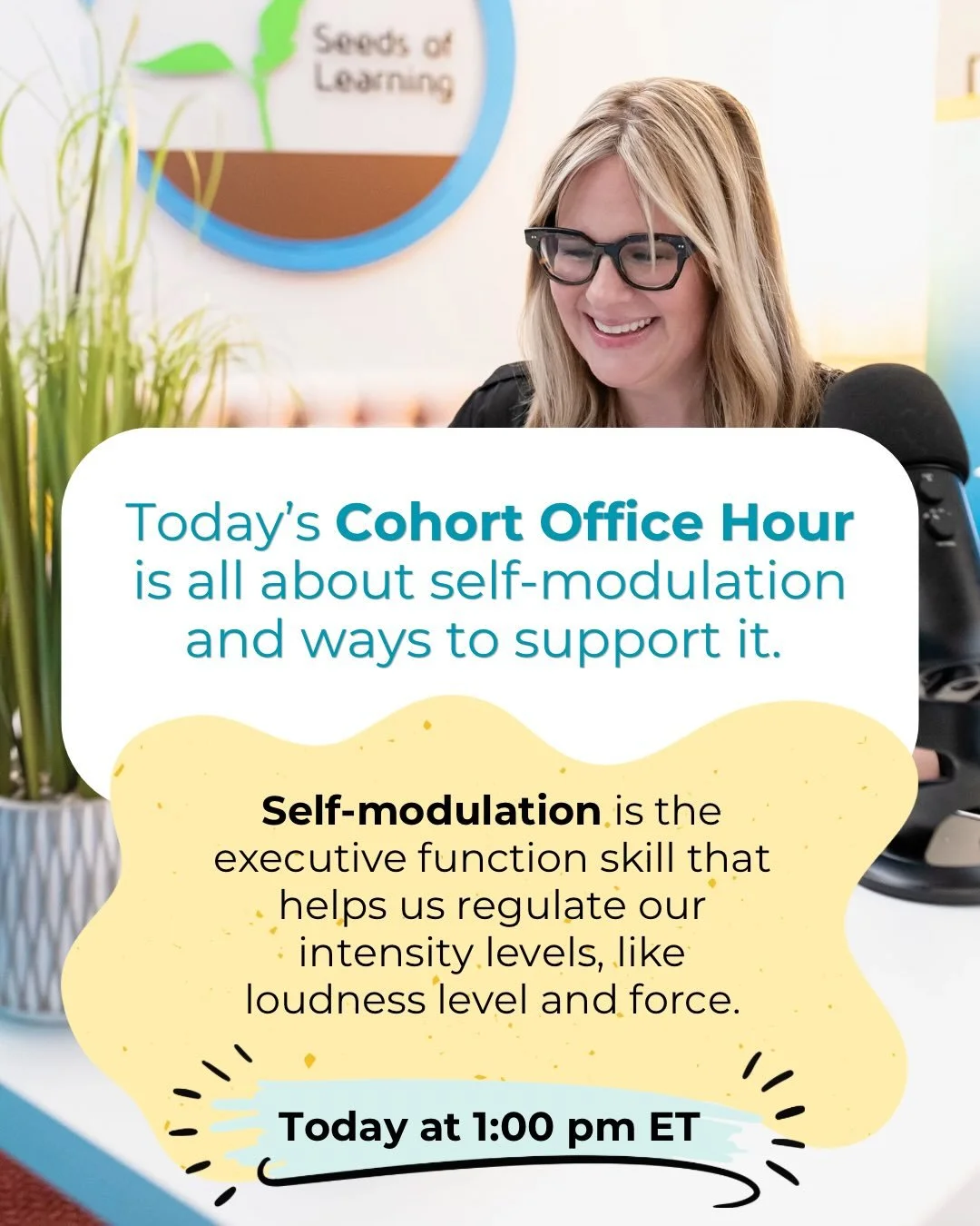 Tuesday Office Hours are my favorite! 

Cohort members, I&rsquo;ll see you today at 1:00 pm EST for our Phase 2 topic of self-modulation!

Not a current Cohort member, but curious what all the learning is about? 

Over 3,000 members from all over the