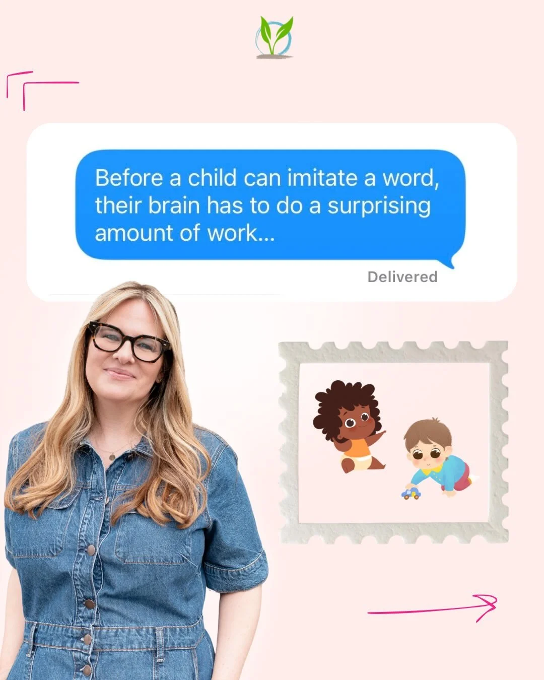 Imitation is not just a speech skill.

It relies on perception, attention, working memory, inhibition, and regulation... all happening simultaneously.

First executive function, then learning.