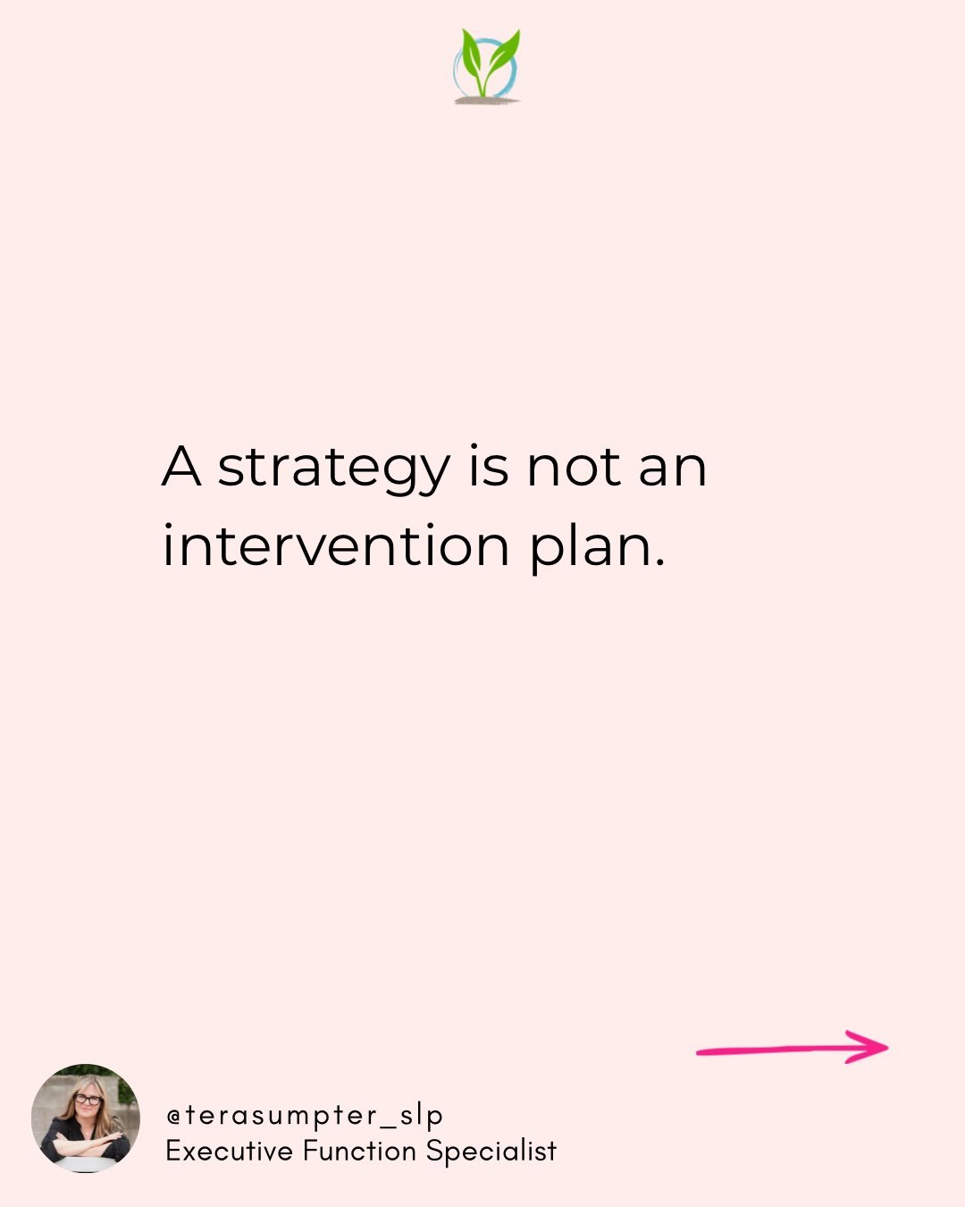 A strategy is not an intervention plan.

And this is where so many well-intended supports fall apart.

We hear &ldquo;working memory&rdquo; and immediately jump to a strategy.

Use visuals.
Repeat directions.
Try visualization.
Make a checklist.

And