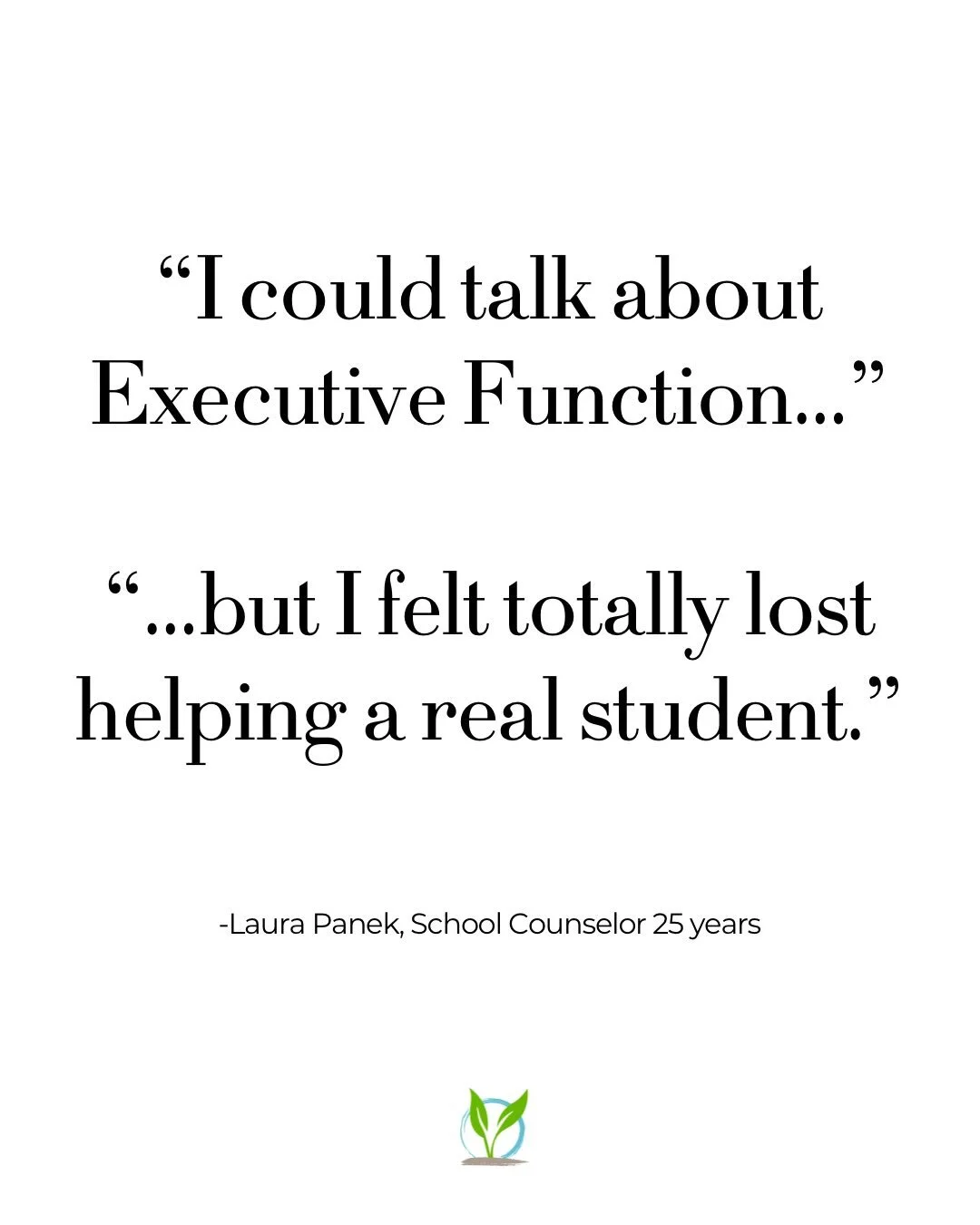 There&rsquo;s a difference between knowing executive function matters&hellip;

and knowing how to actually support it.

And I think that&rsquo;s where so many thoughtful professionals get stuck.

You can understand the words.

Attention.
Working memo