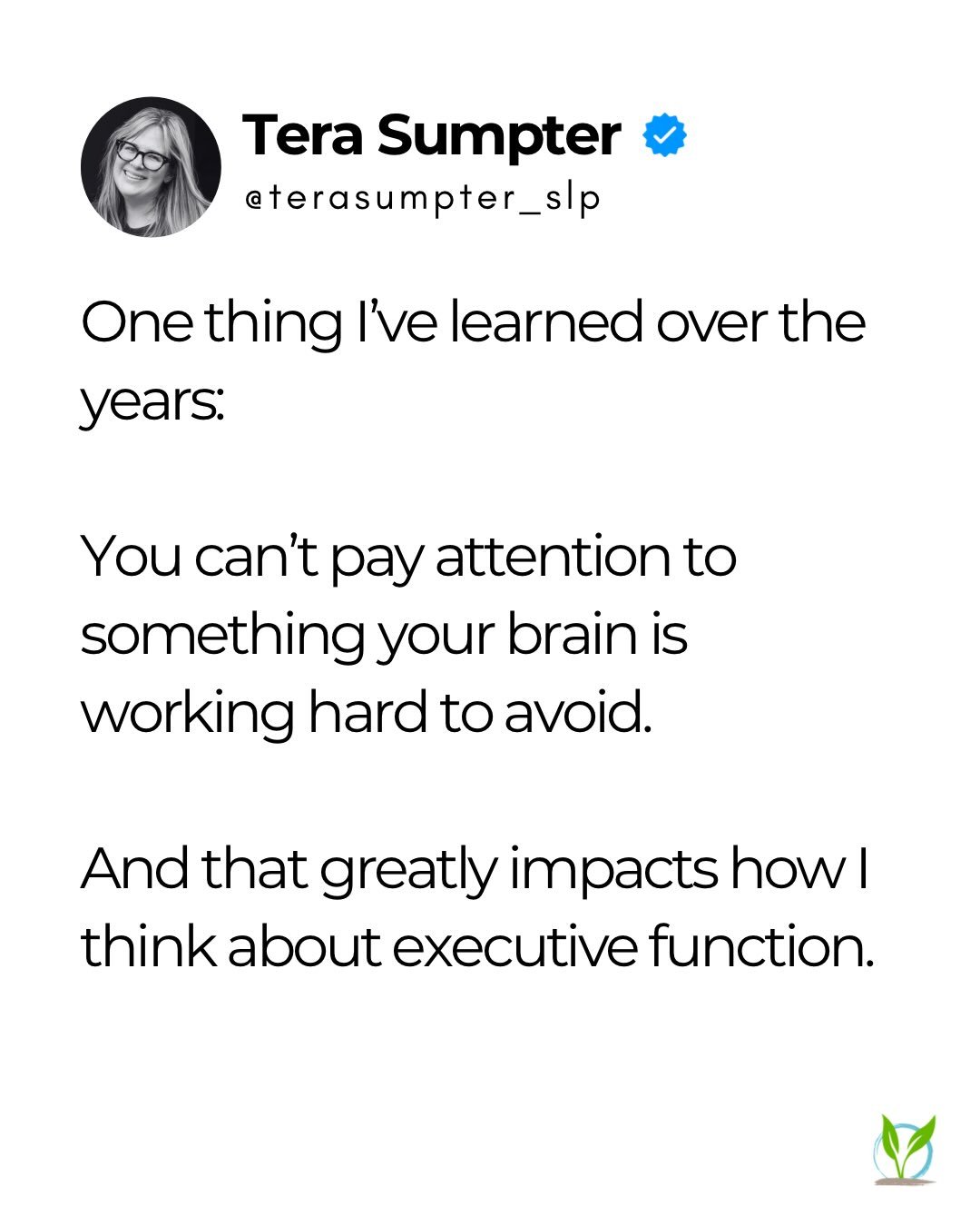 On slide #7, I&rsquo;m sharing the 4 steps I work through when I&rsquo;m trying to understand a child&rsquo;s attention.

I&rsquo;ve learned over the years that I don&rsquo;t want to start with, &ldquo;Why aren&rsquo;t they paying attention?&rdquo;

