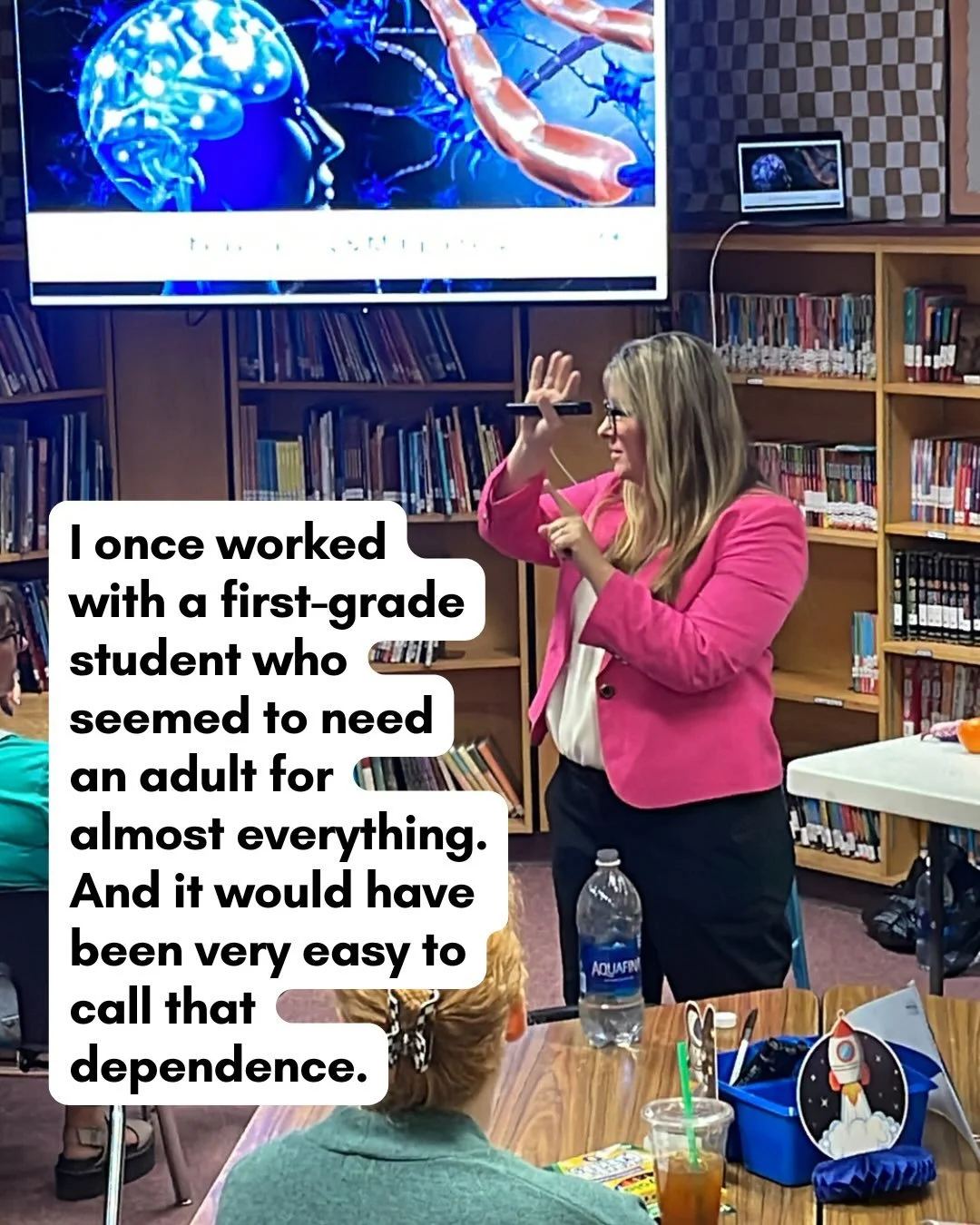 This student taught me something I&rsquo;ve seen over and over again&hellip;

What looks like dependence is sometimes an executive function system that still needs support.

When we stop seeing the behavior as the problem, we can start teaching the s