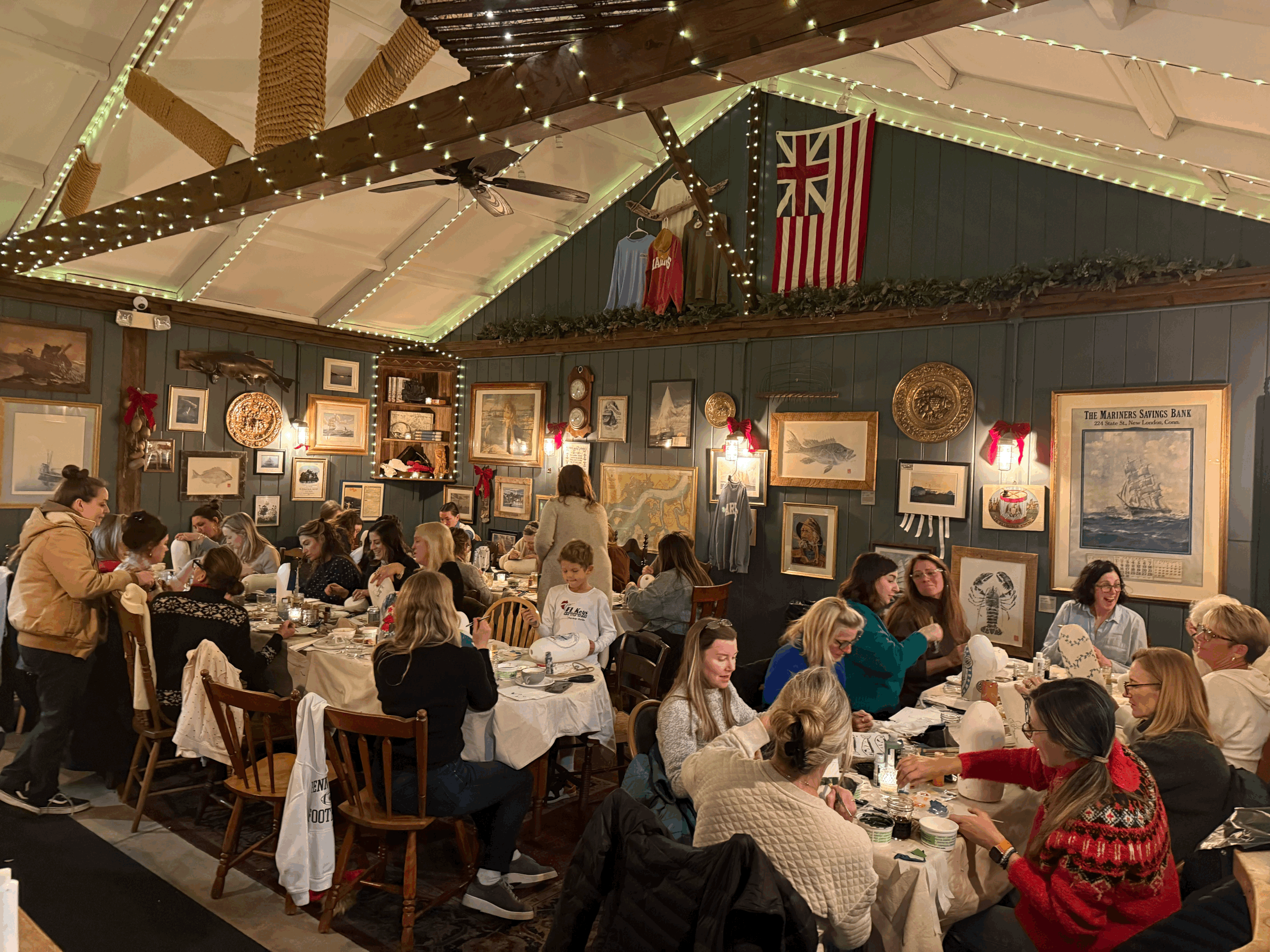 Lobster Buoy “Sip &amp; Paint” Party Part 2!