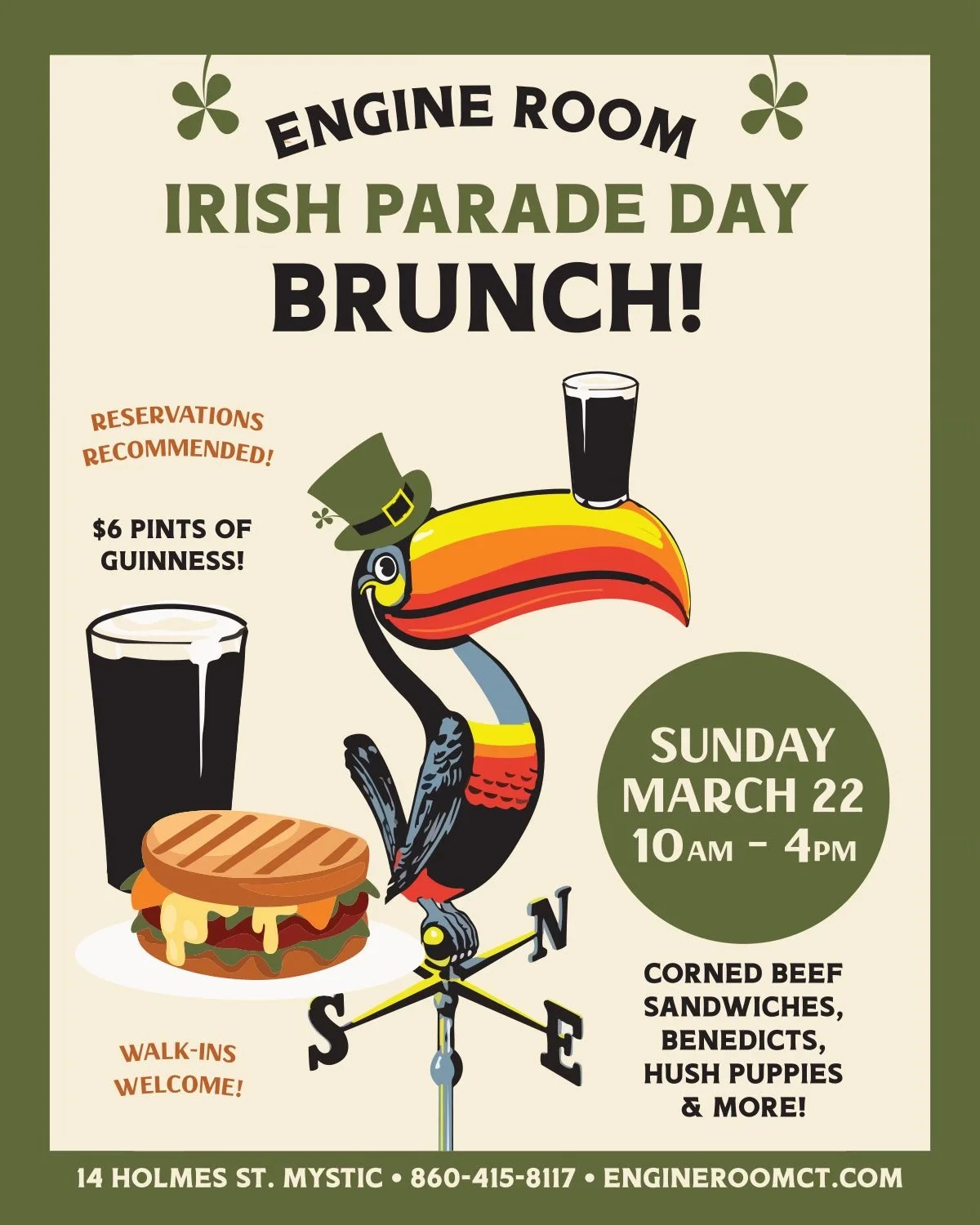 Parade Day Brunch at Engine Room