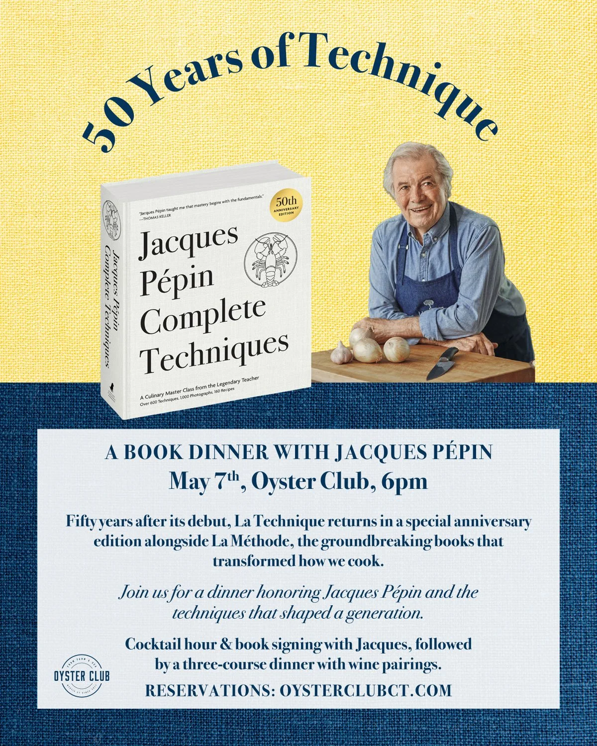 50 Years of Technique - Dinner with Jacques Pépin
