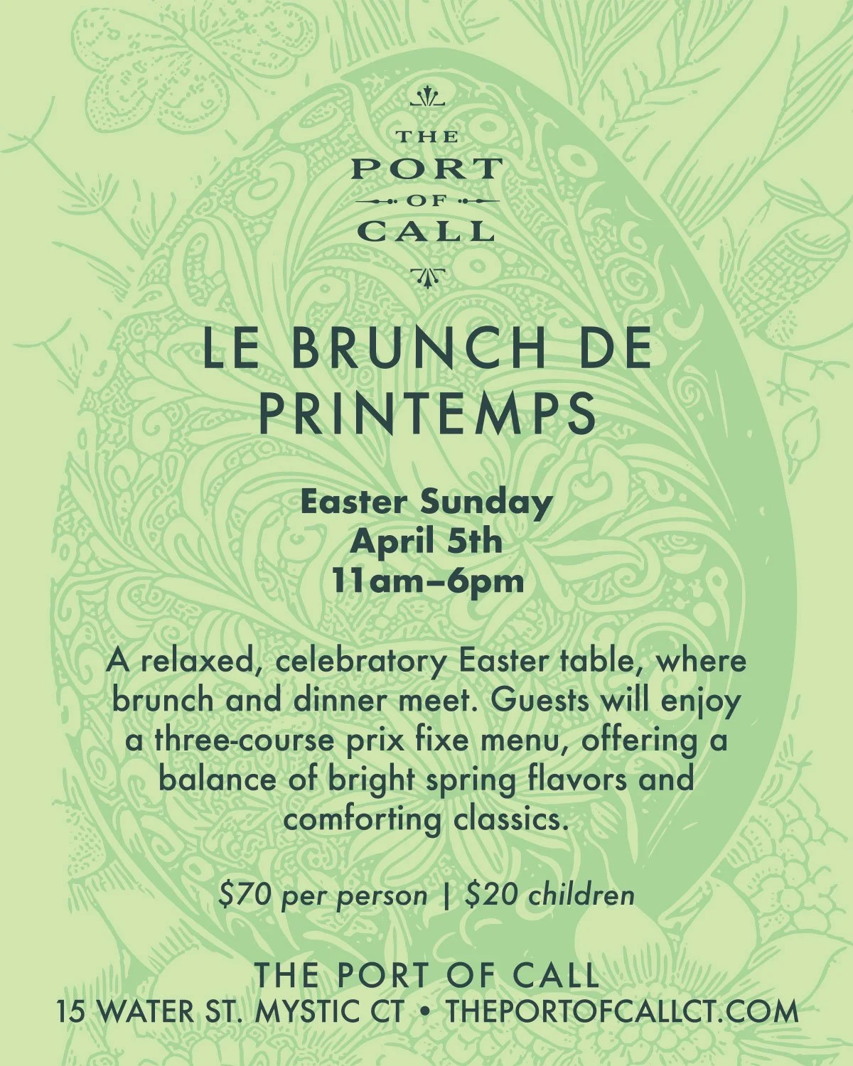 Easter at The Port of Call