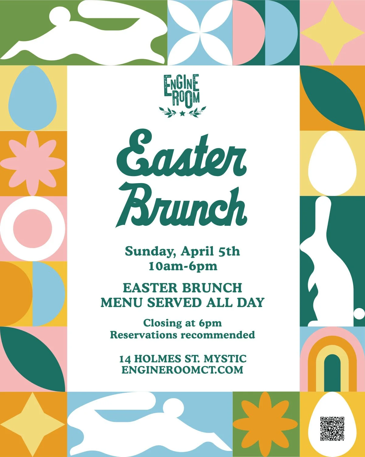 Easter Brunch at Engine Room 