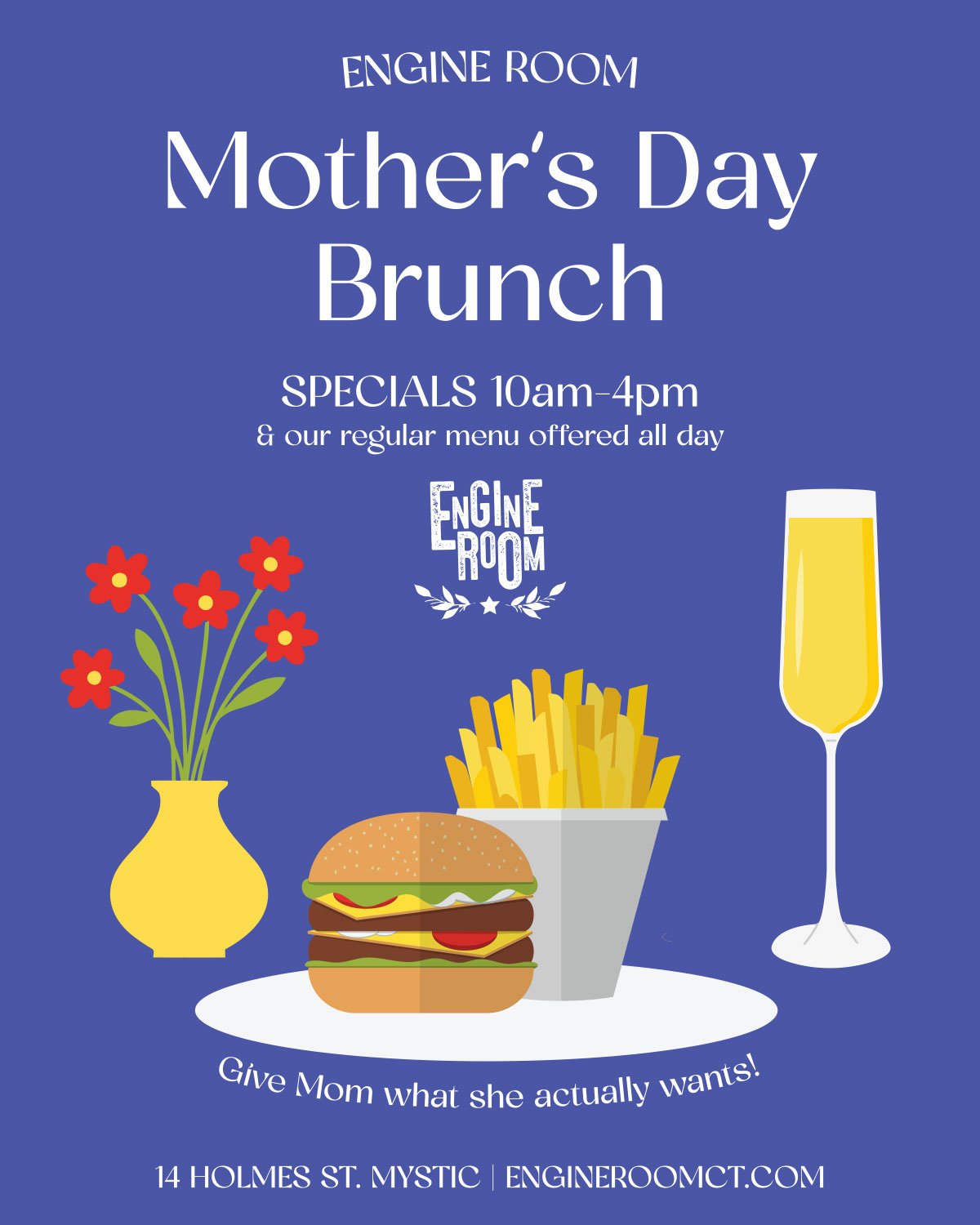 Mother’s Day at Engine Room