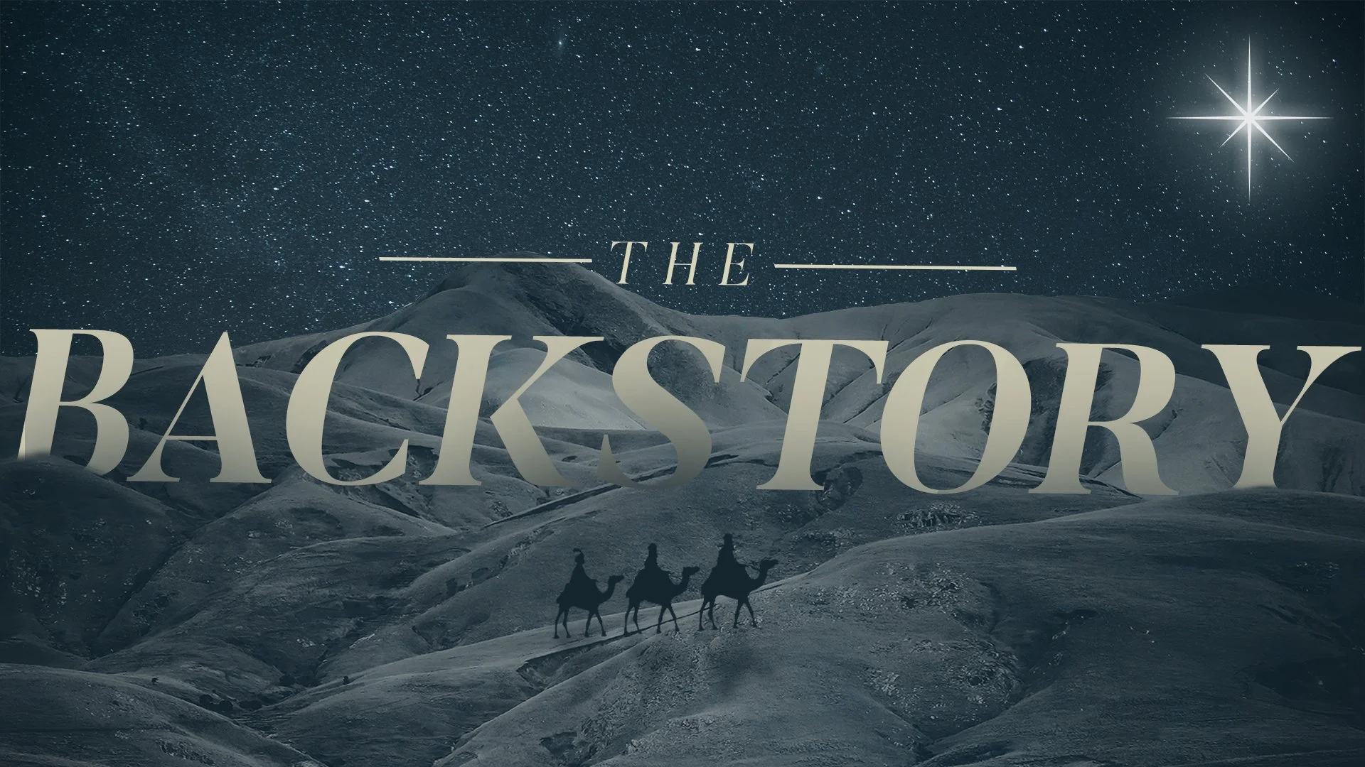 The Backstory | Week 1 | Fulfilled Prophecy