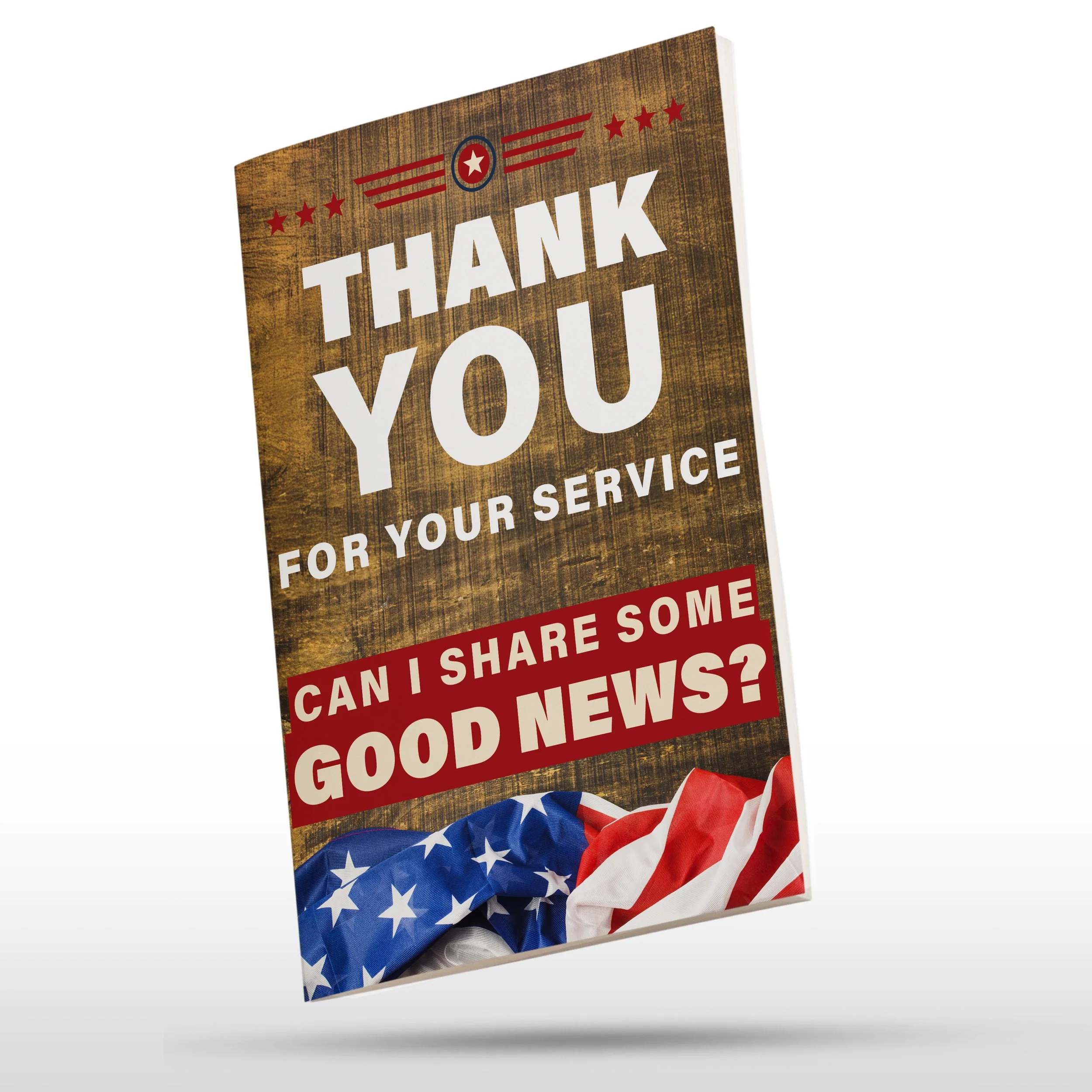 Thank You For Your Service: Free Grace Gospel Tract for Military