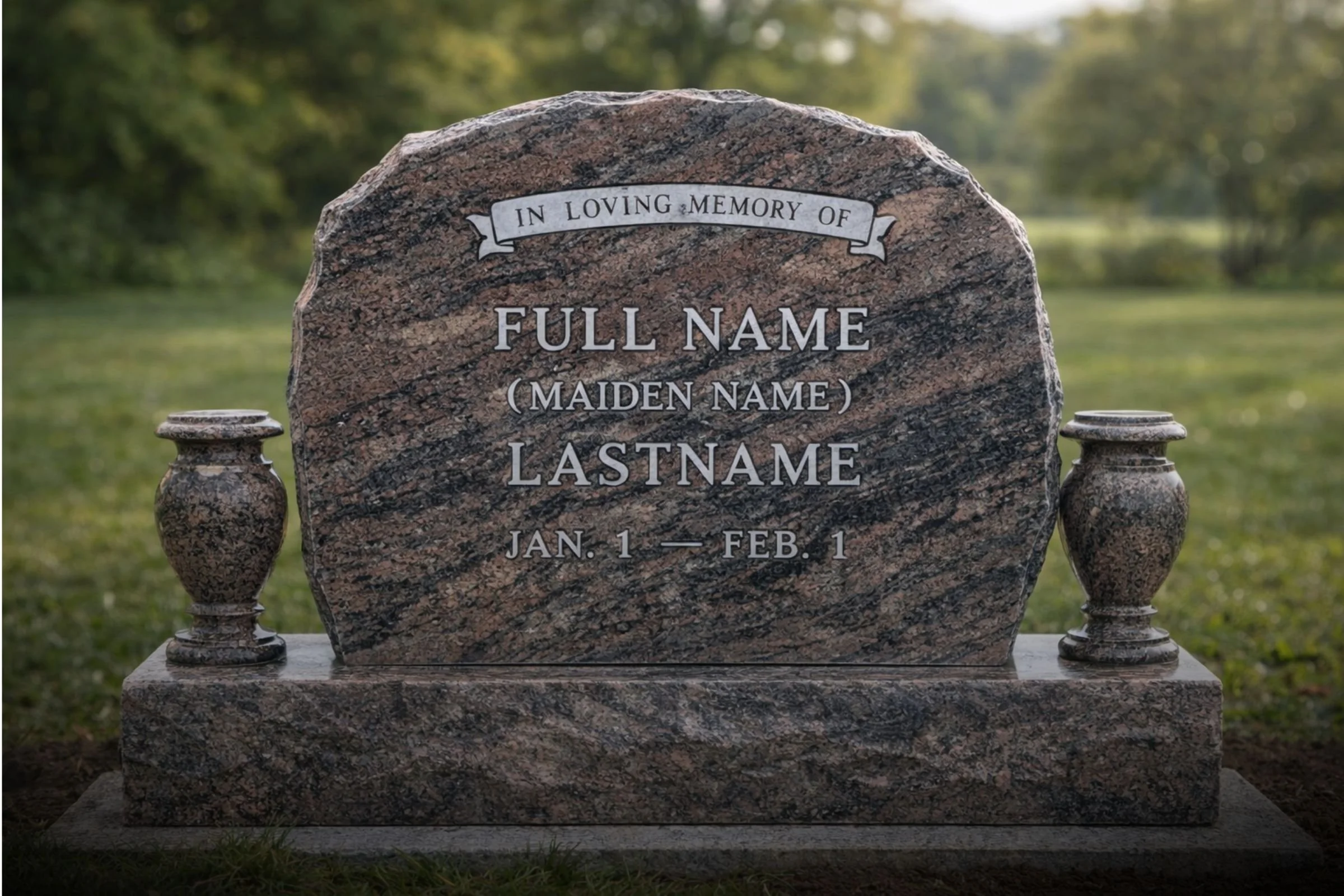 What to Include on a Headstone: Name, Dates, and Beyond